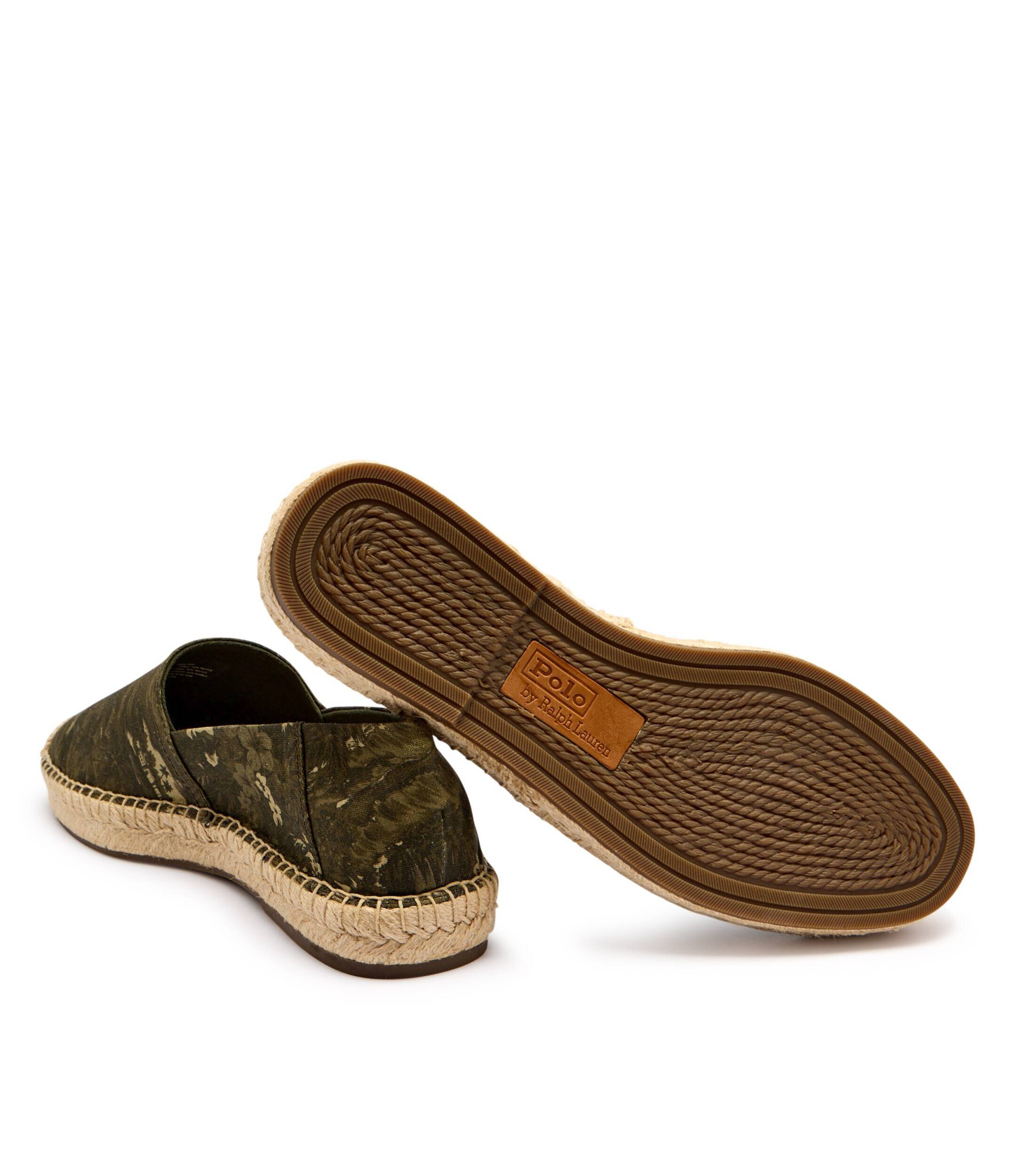 Polo Ralph Lauren Espadrile cu adaos de piele