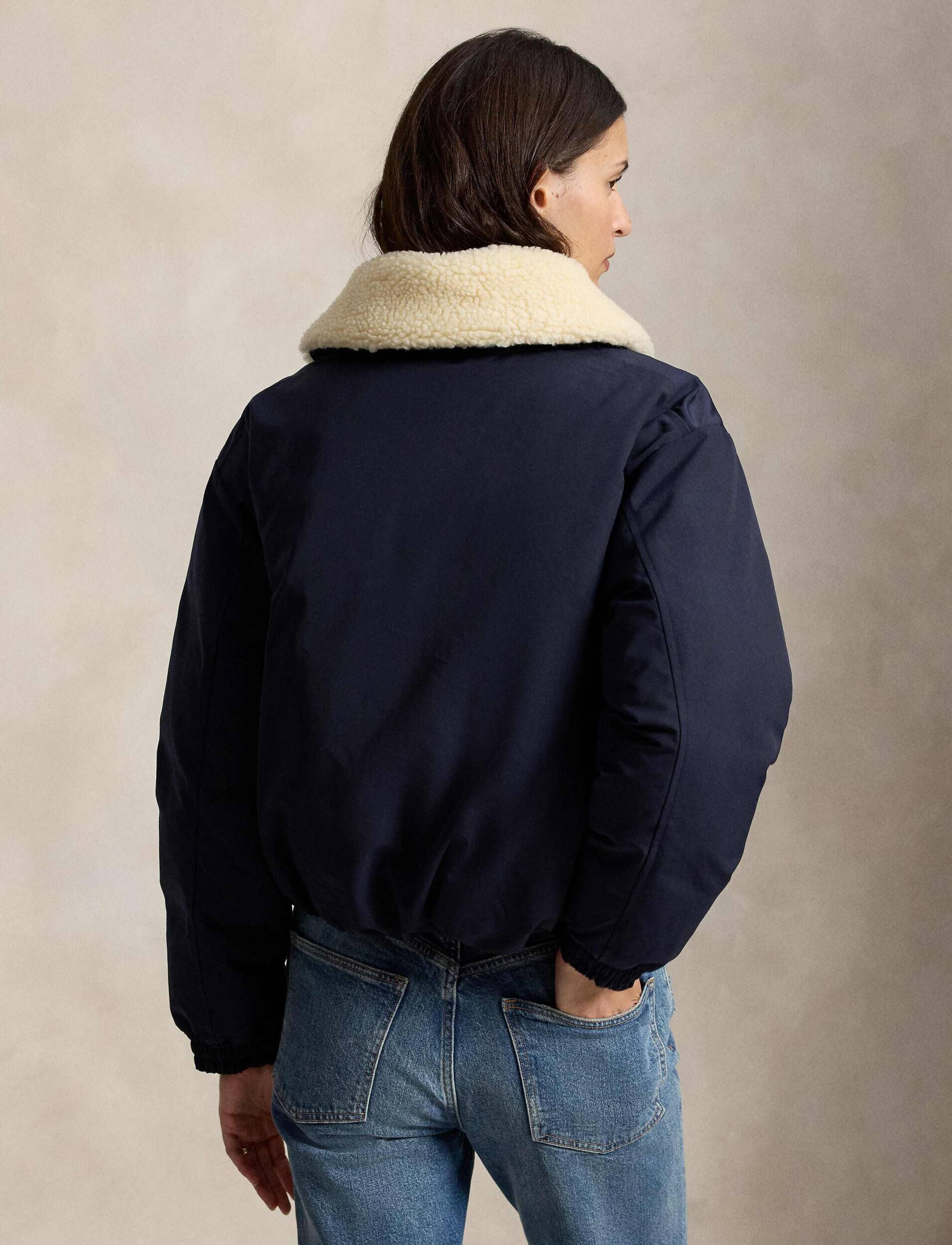 Polo Ralph Lauren Geacă de puf | Loose fit | shearling