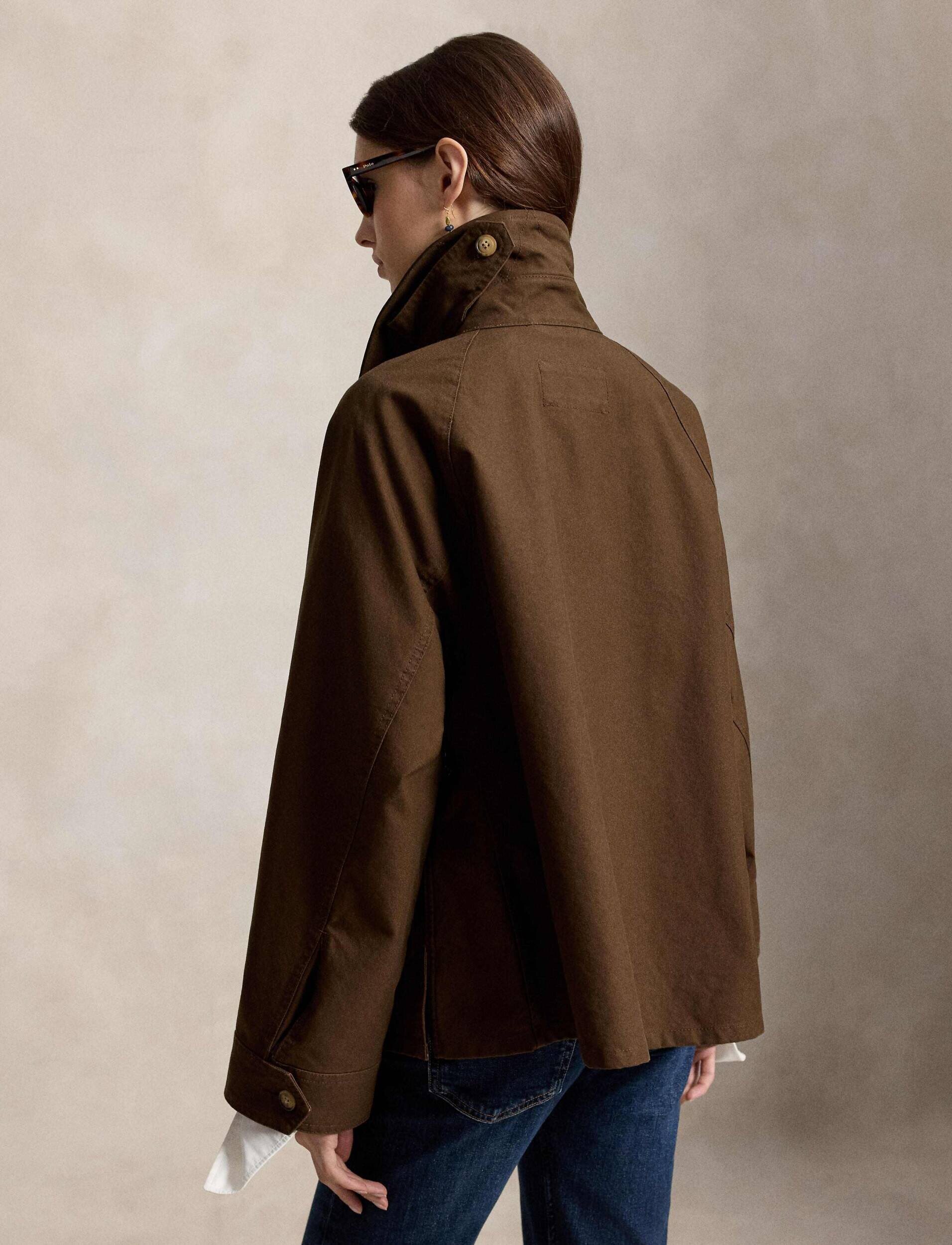 Polo Ralph Lauren Geacă | Relaxed fit cu adaos de piele