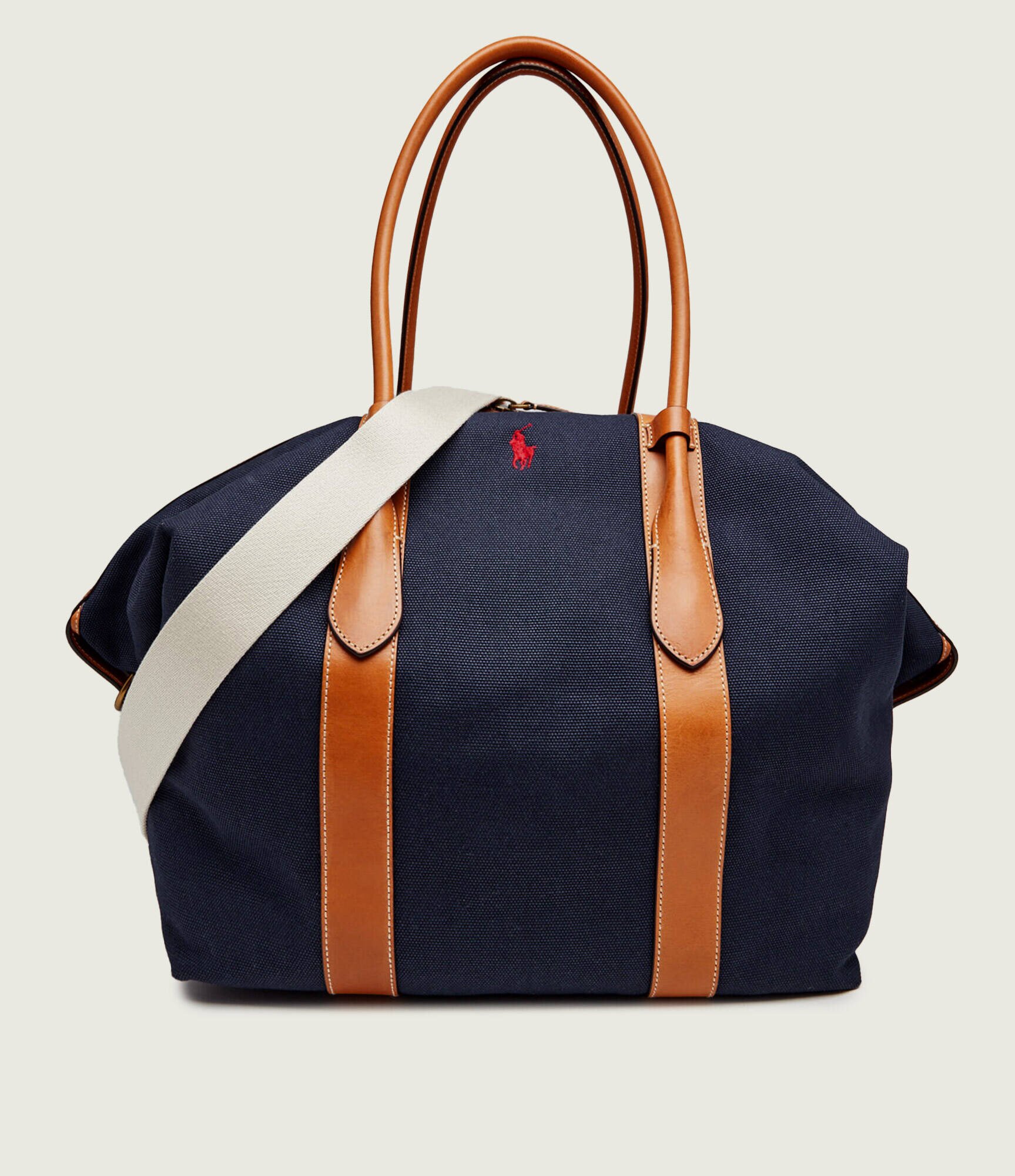 Polo Ralph Lauren Geantă de voiaj cu adaos de piele