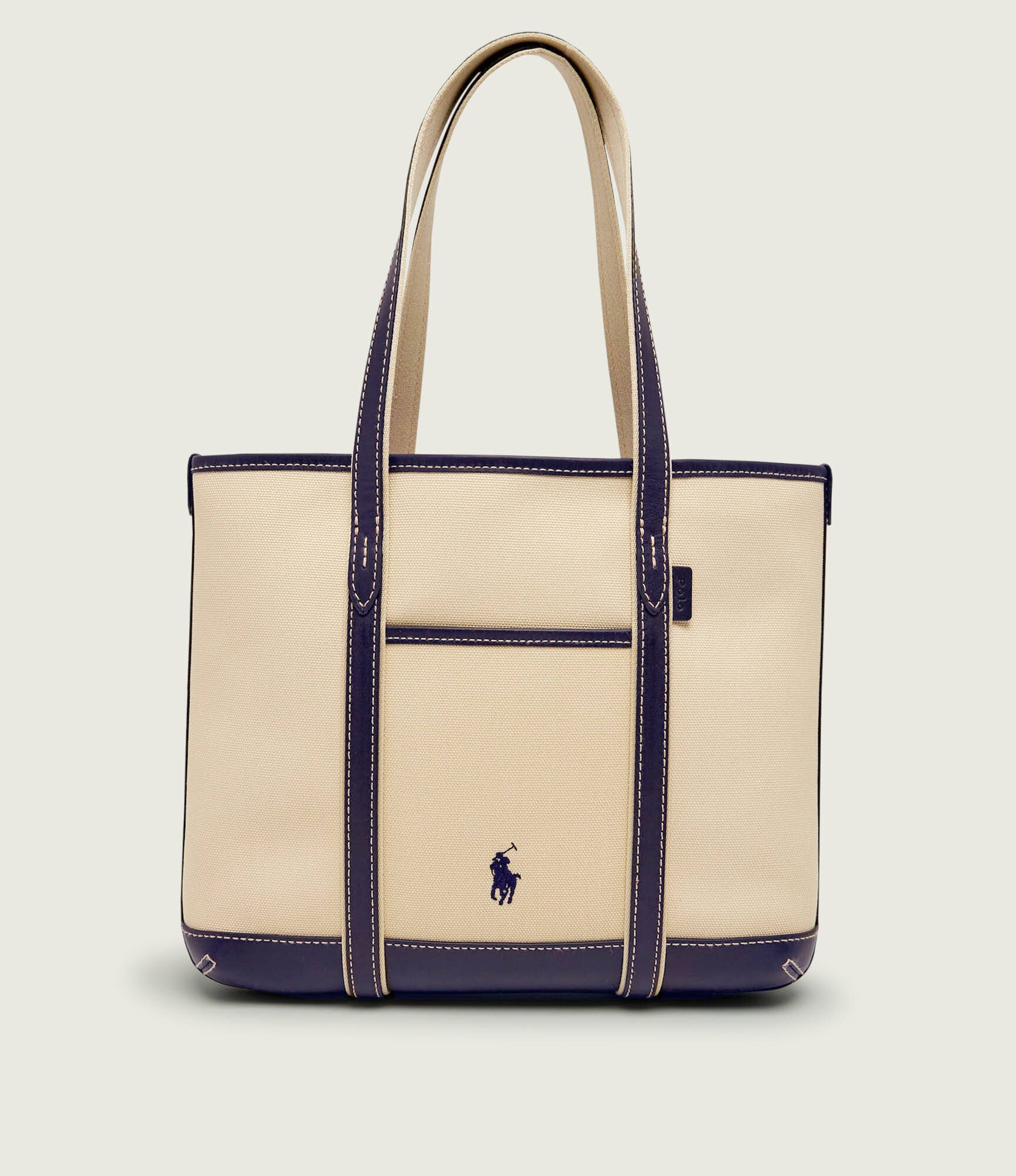 Polo Ralph Lauren Geantă pe umăr cu adaos de piele