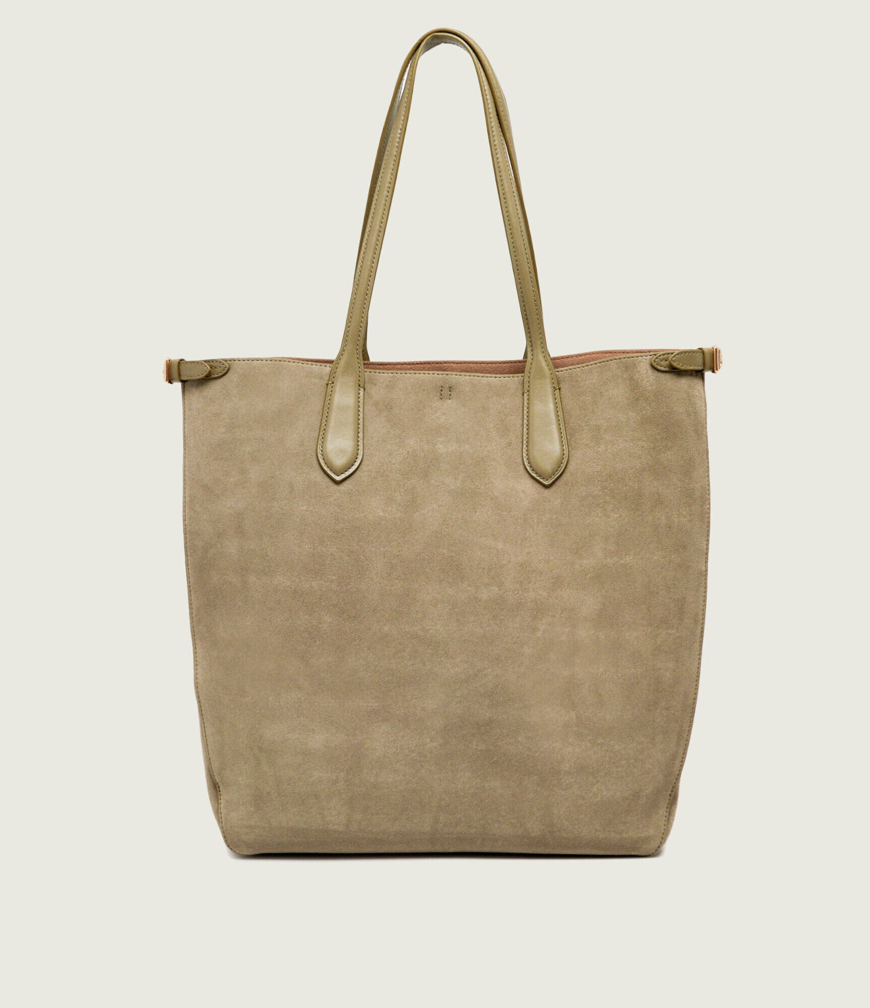 Polo Ralph Lauren Geantă shopper Bellport North-South | piele întoarsă