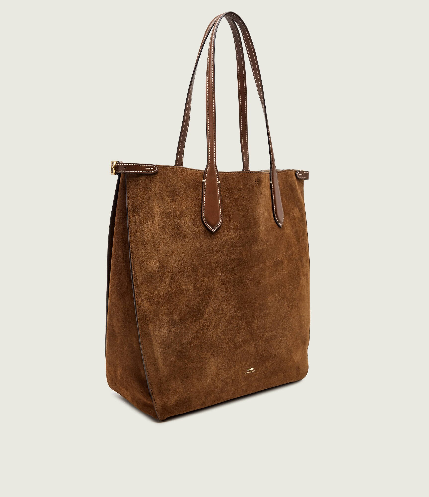 Polo Ralph Lauren Geantă shopper Bellport North-South | piele întoarsă