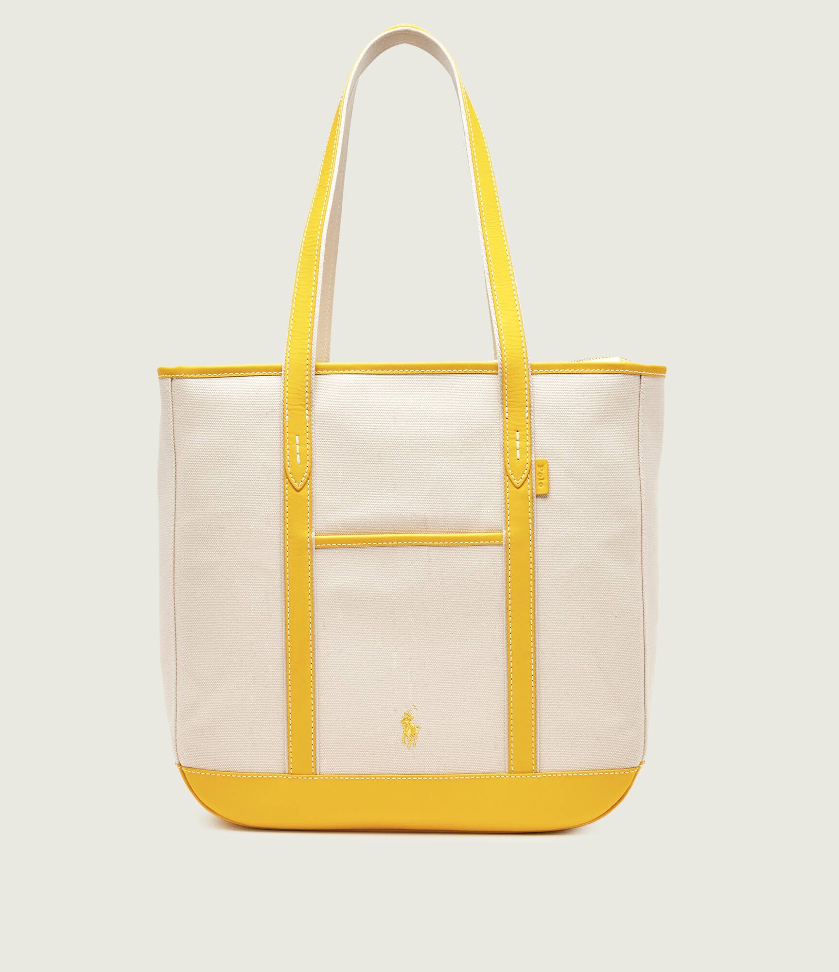 Polo Ralph Lauren Geantă shopper cu adaos de piele