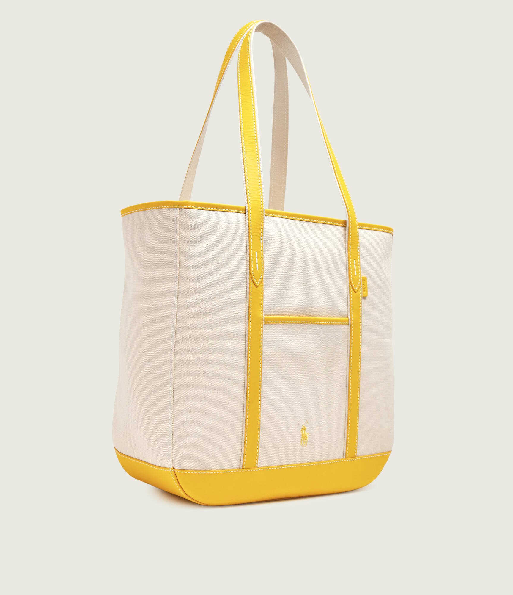 Polo Ralph Lauren Geantă shopper cu adaos de piele