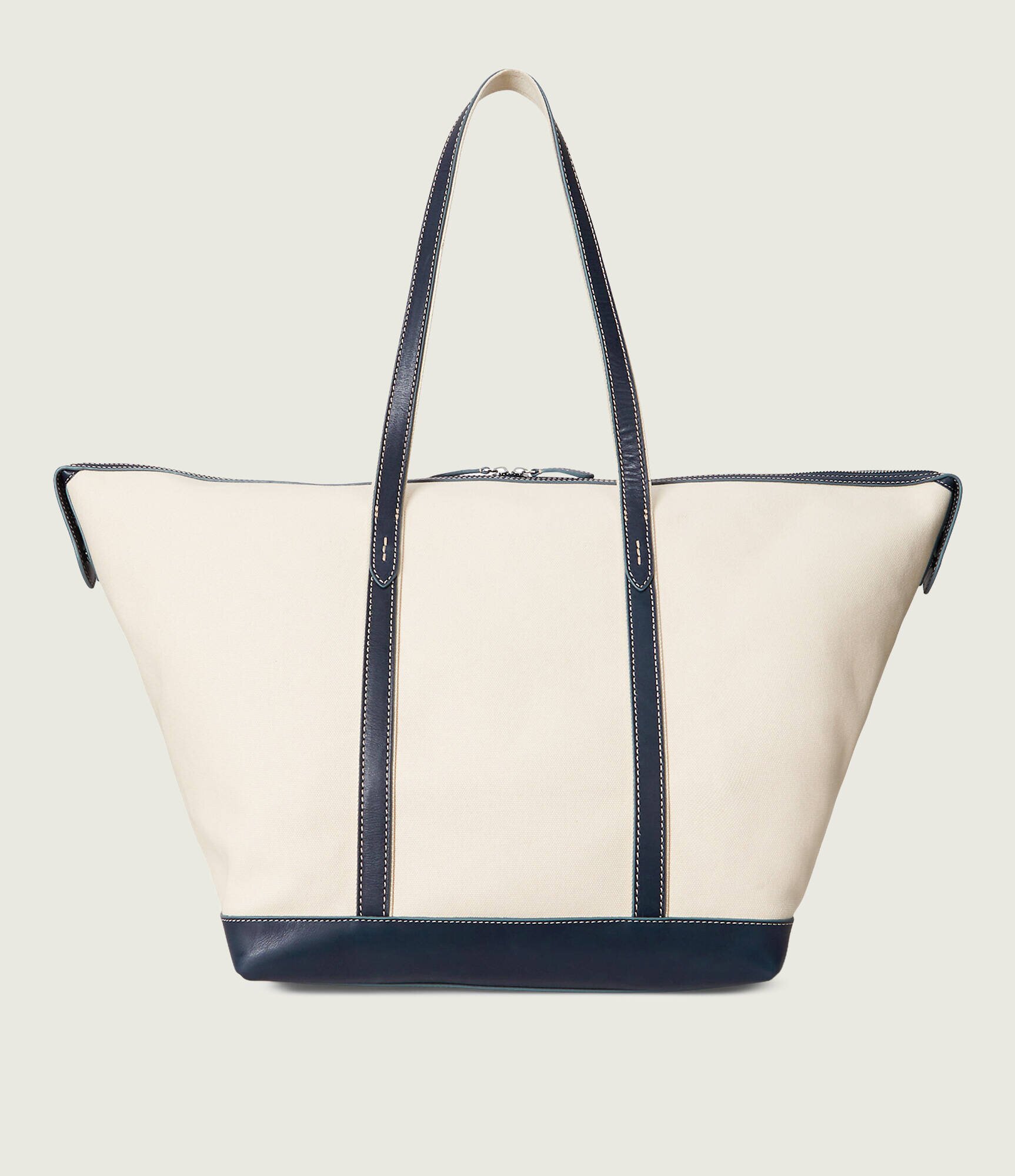 Polo Ralph Lauren Geantă shopper cu adaos de piele