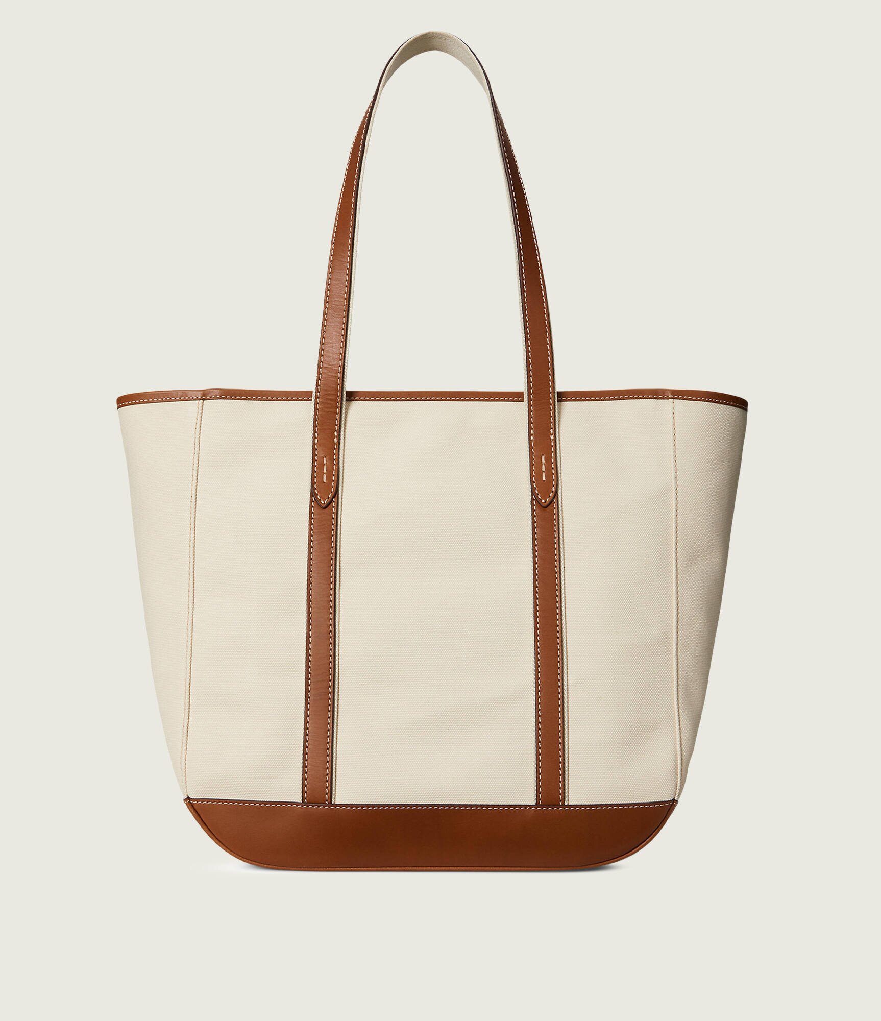 Polo Ralph Lauren Geantă shopper cu adaos de piele