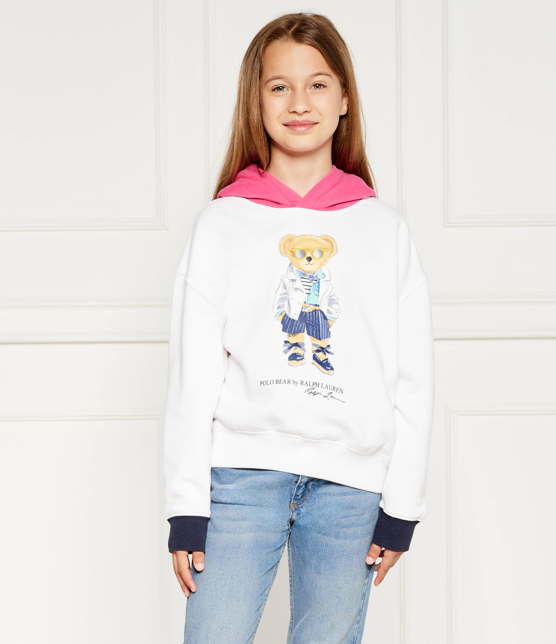 Polo Ralph Lauren Hanorac BEAR HOODIE-KNIT | Regular Fit