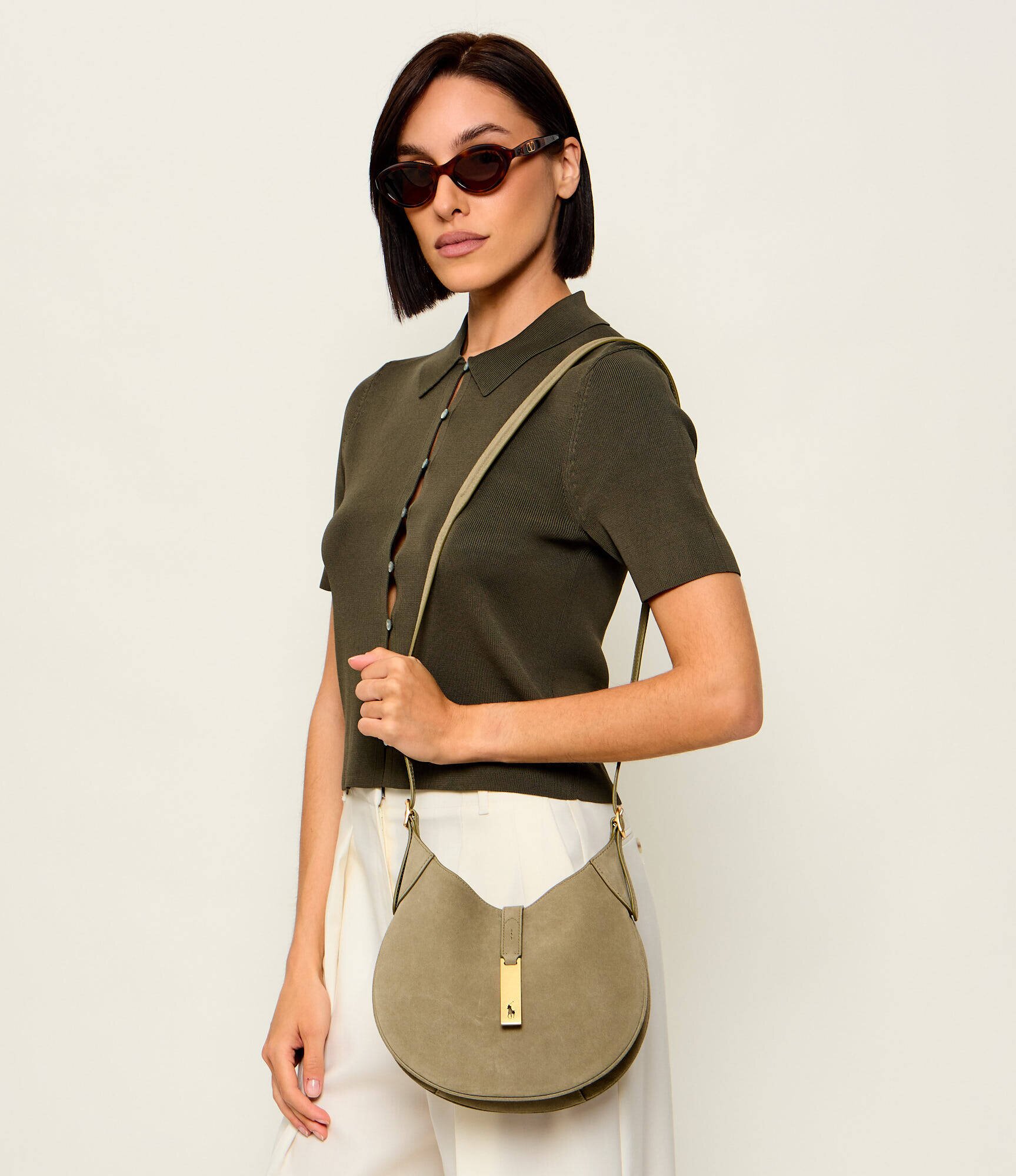 Polo Ralph Lauren Hobo ID Collection | piele întoarsă