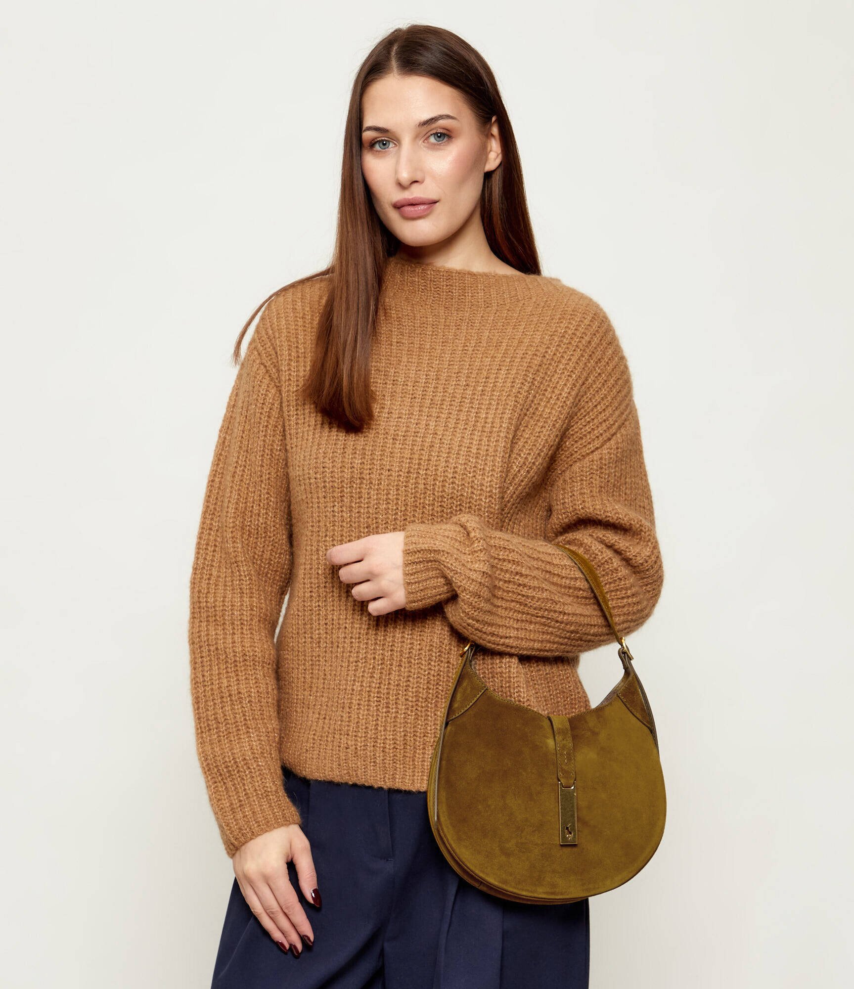 Polo Ralph Lauren Hobo ID Collection | piele întoarsă
