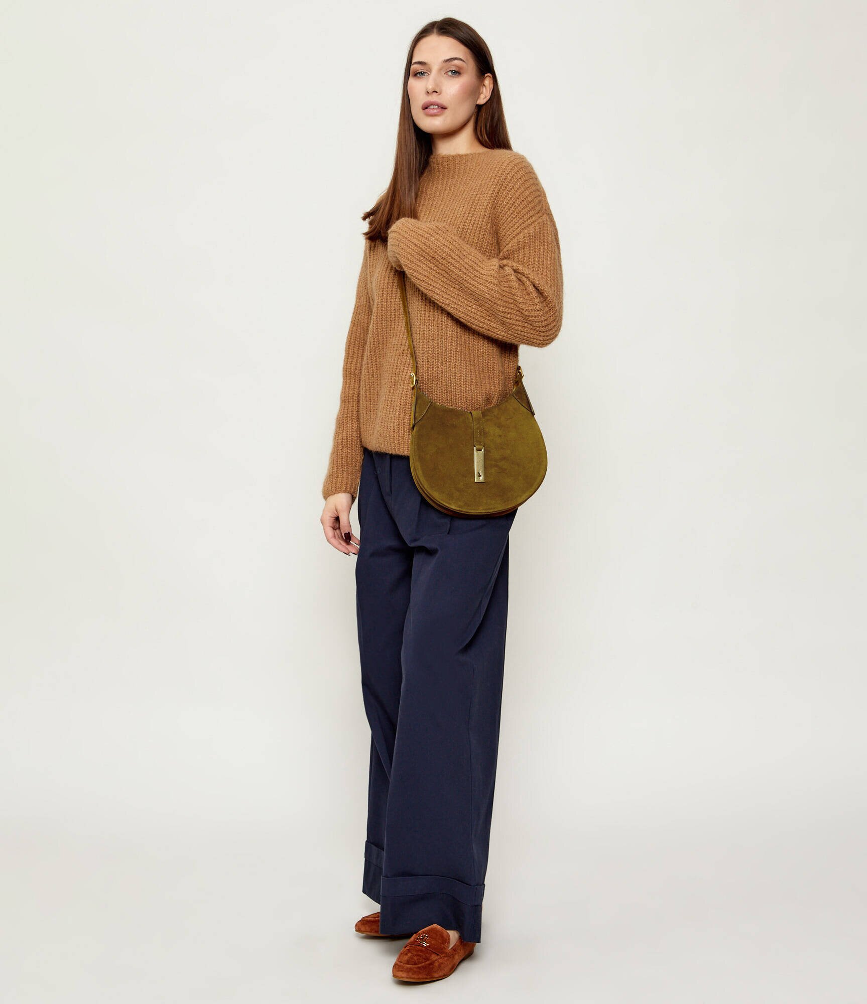 Polo Ralph Lauren Hobo ID Collection | piele întoarsă