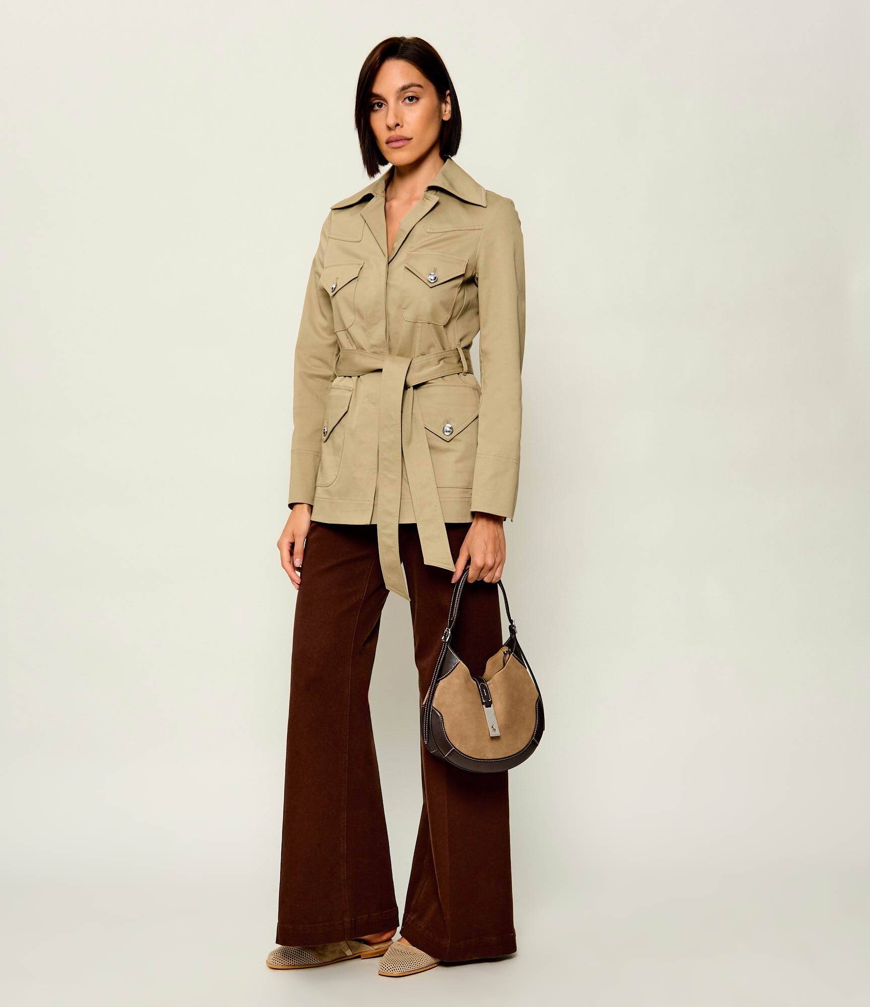 Polo Ralph Lauren Hobo Id | piele întoarsă cu adaos de piele