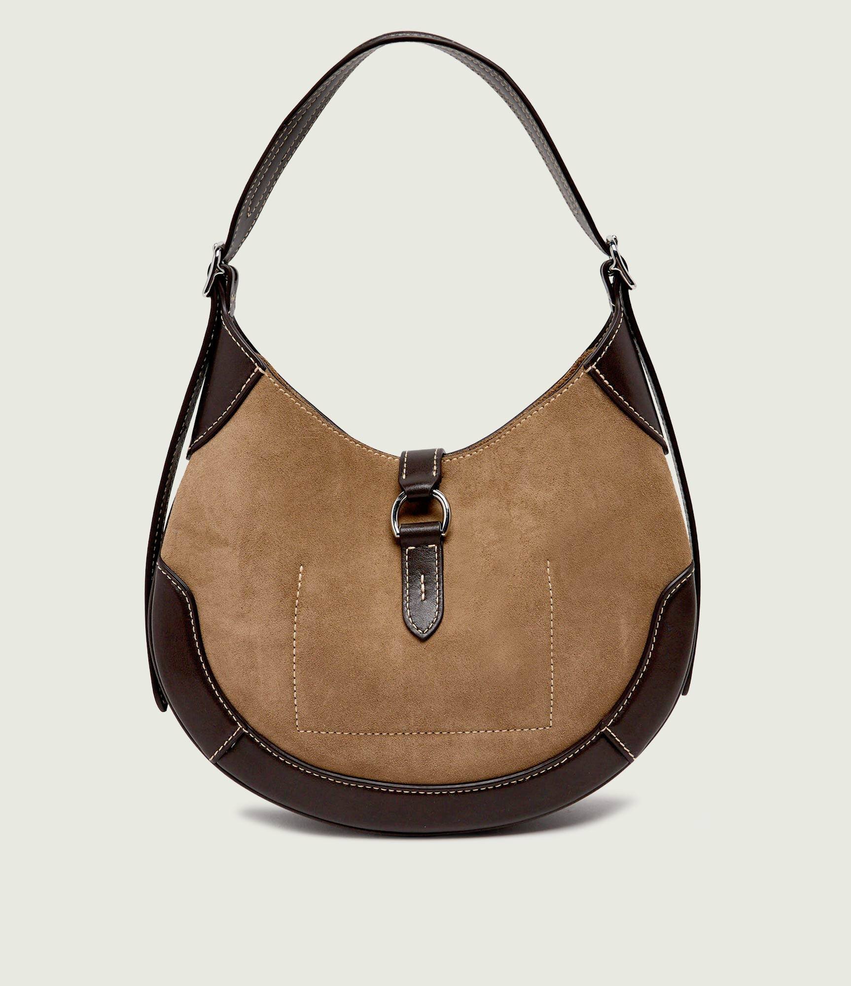 Polo Ralph Lauren Hobo Id | piele întoarsă cu adaos de piele