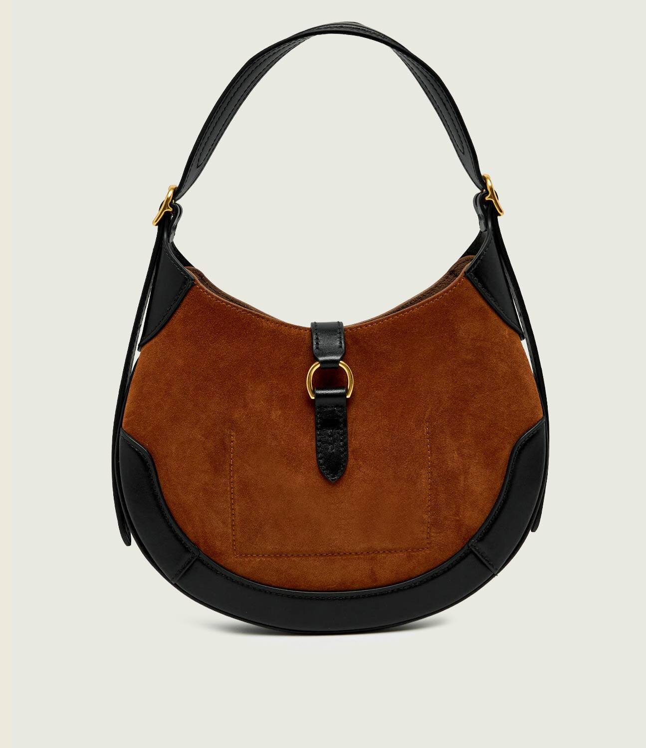 Polo Ralph Lauren Hobo Id | piele întoarsă cu adaos de piele