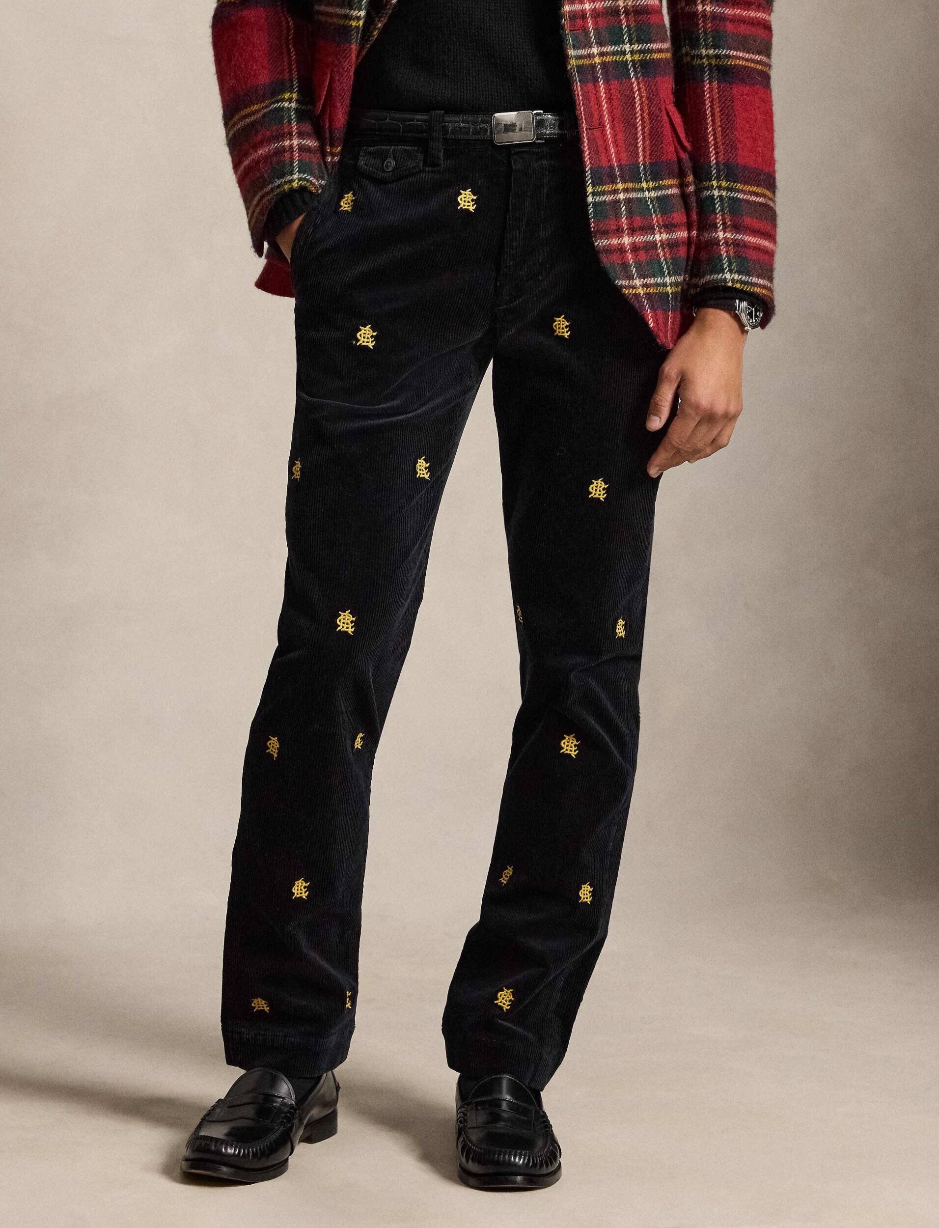 Polo Ralph Lauren Pantaloni chino Bedfort | Straight fit | catifea reiată