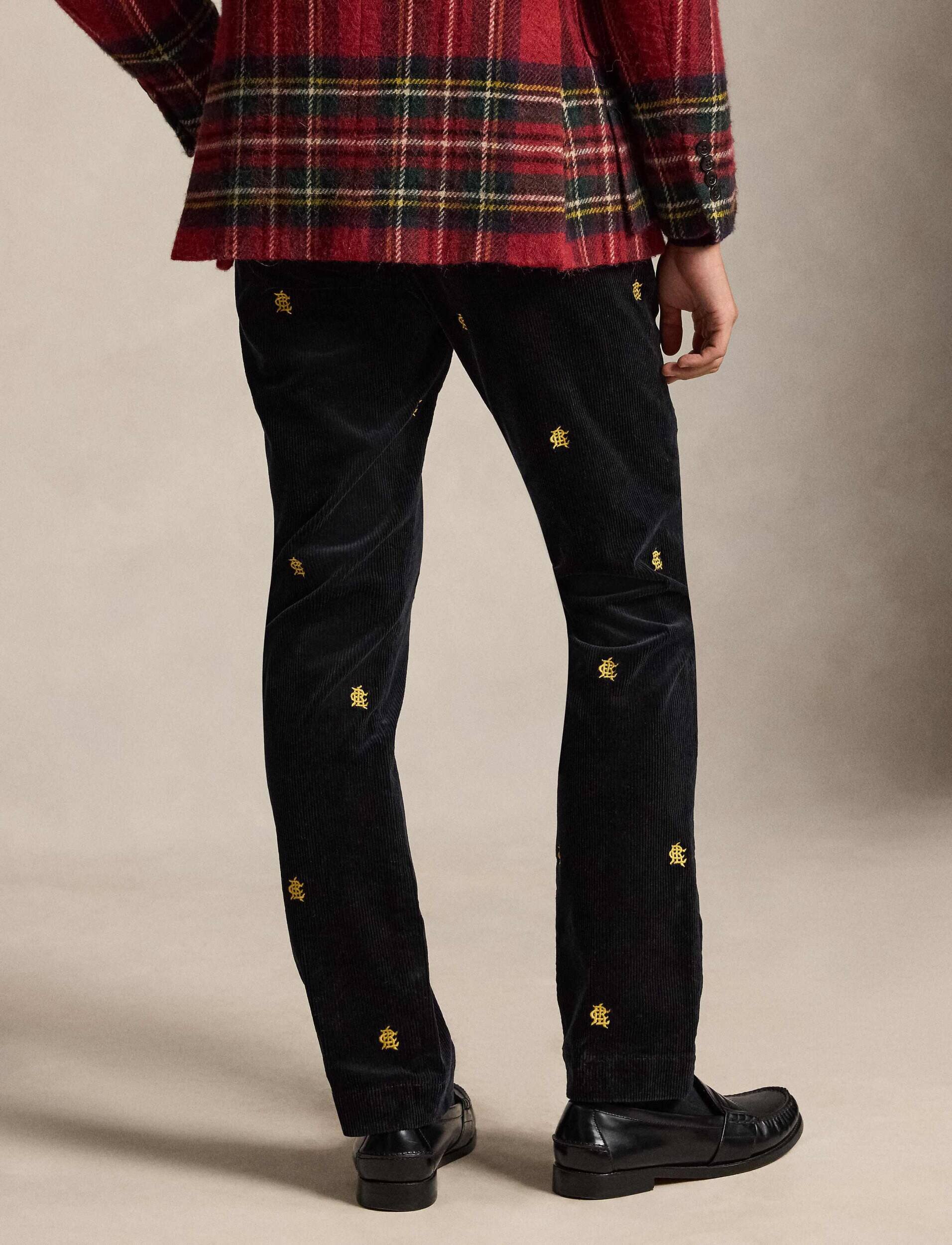 Polo Ralph Lauren Pantaloni chino Bedfort | Straight fit | catifea reiată