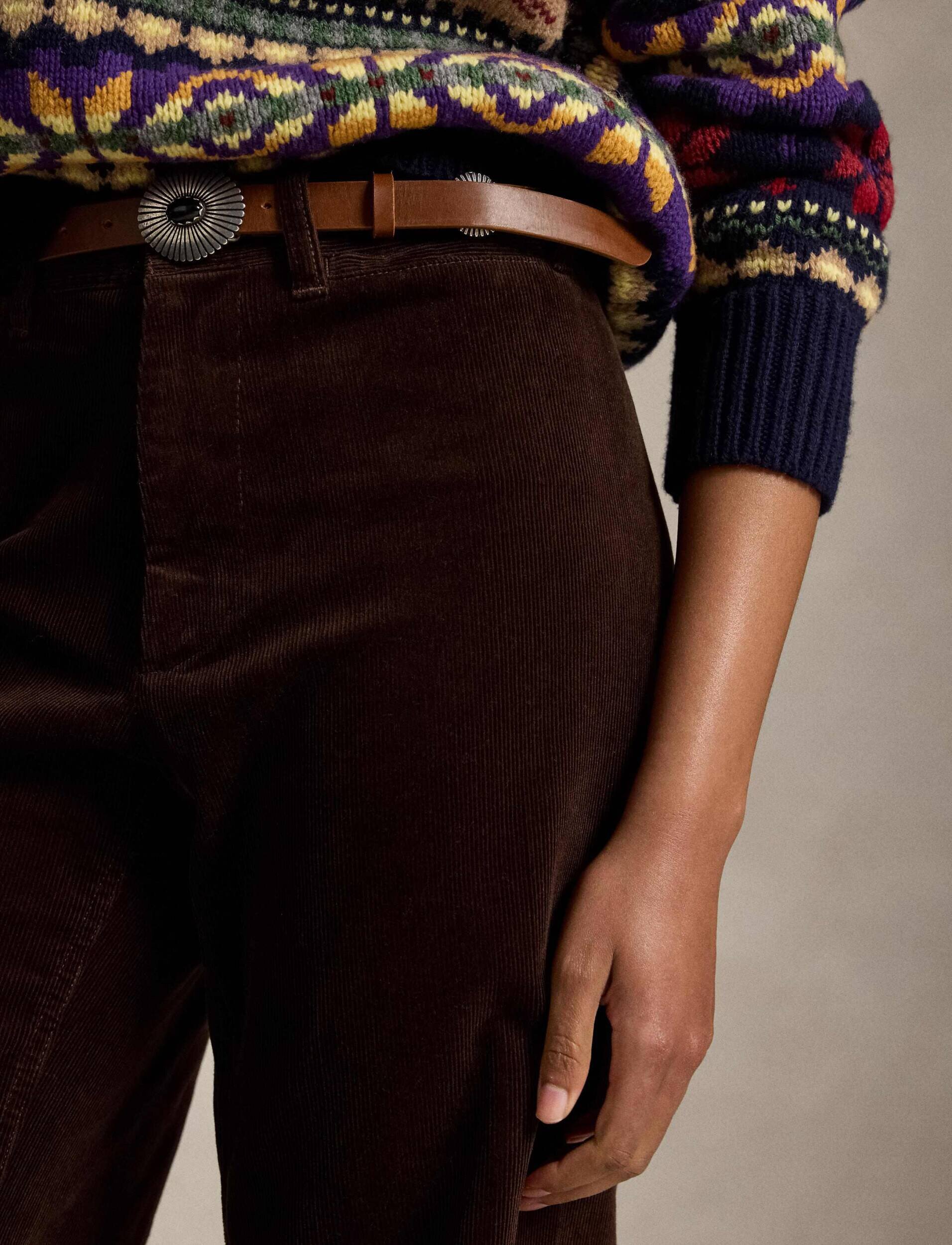 Polo Ralph Lauren Pantaloni | Relaxed fit | catifea reiată