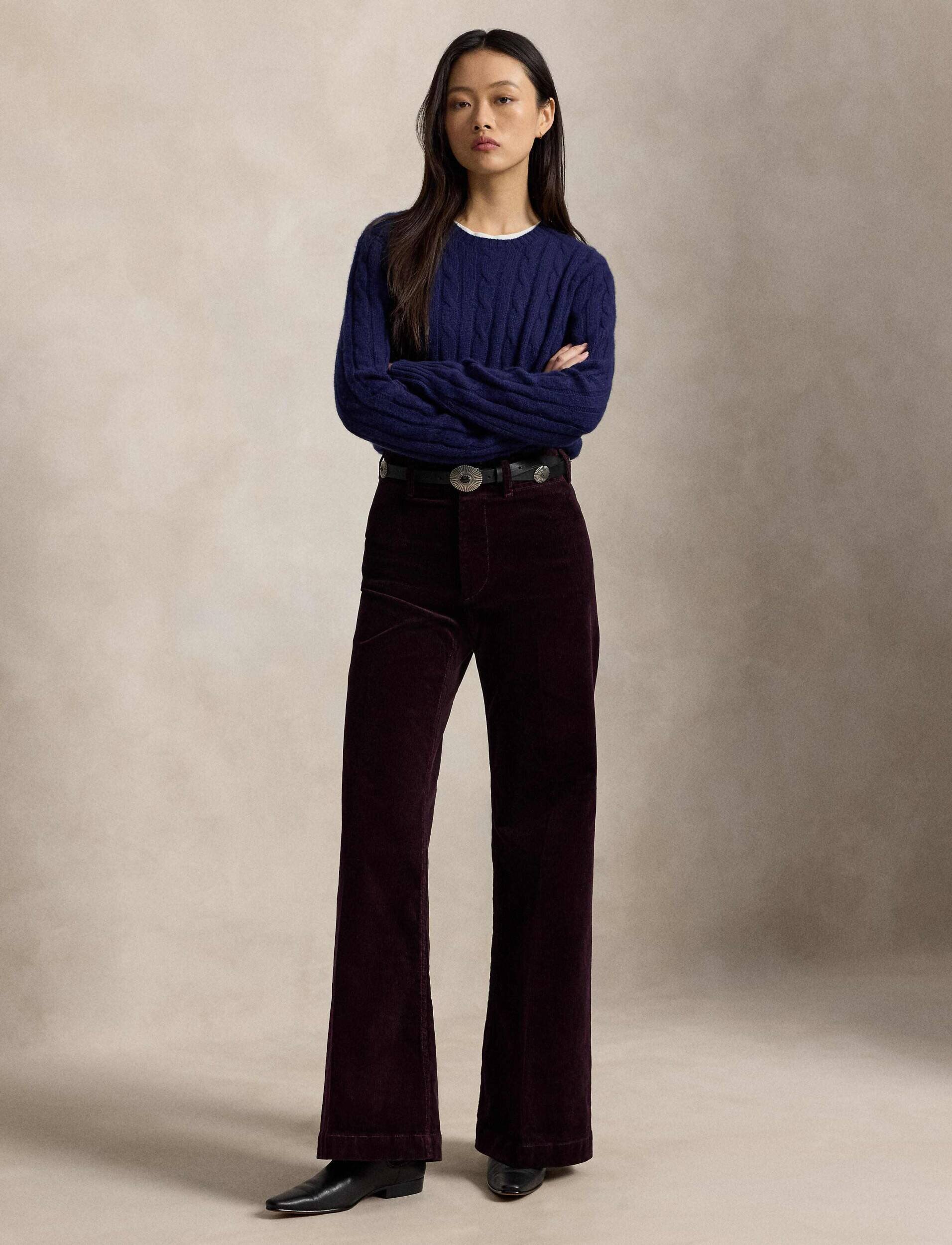 Polo Ralph Lauren Pantaloni | Relaxed fit | catifea reiată