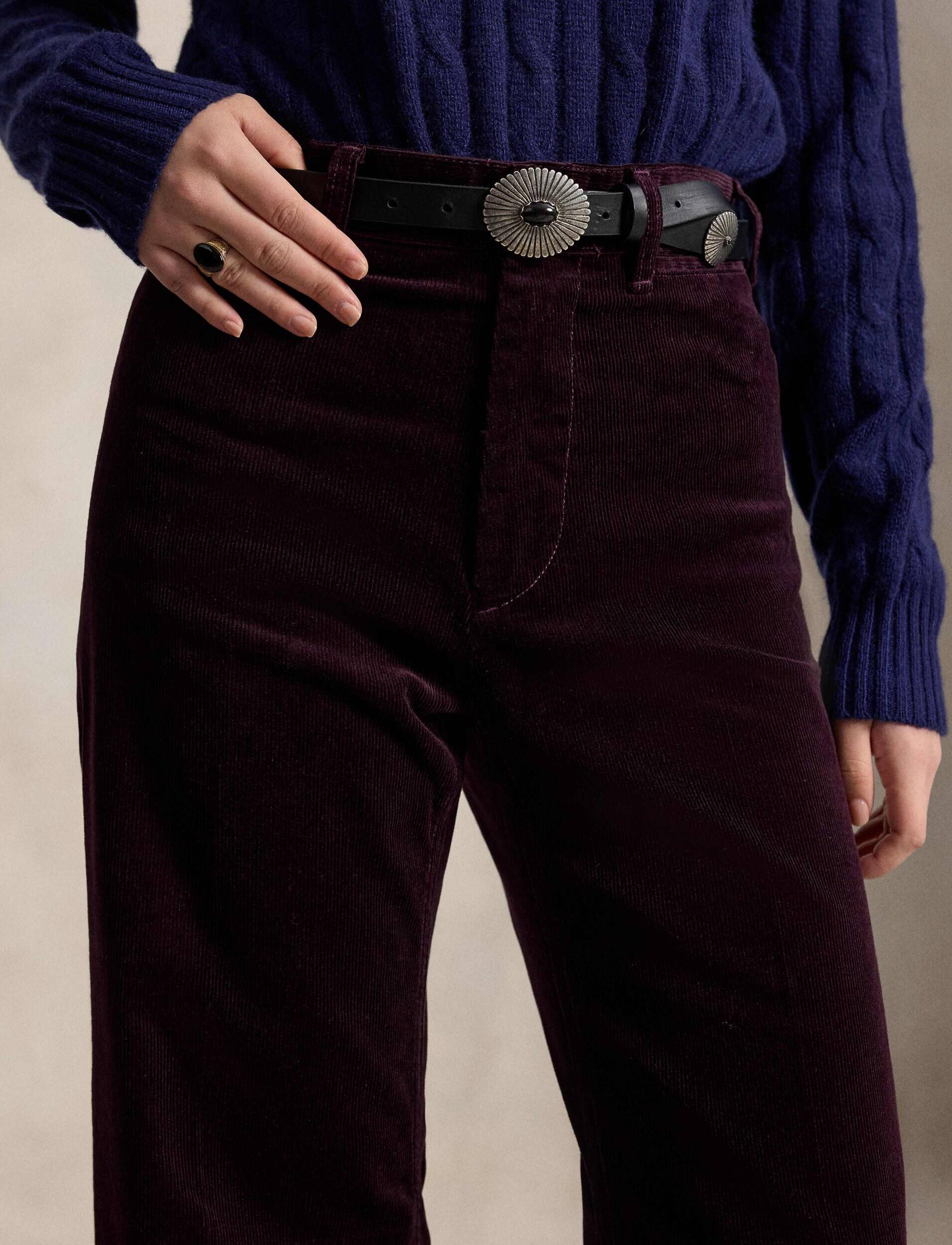 Polo Ralph Lauren Pantaloni | Relaxed fit | catifea reiată