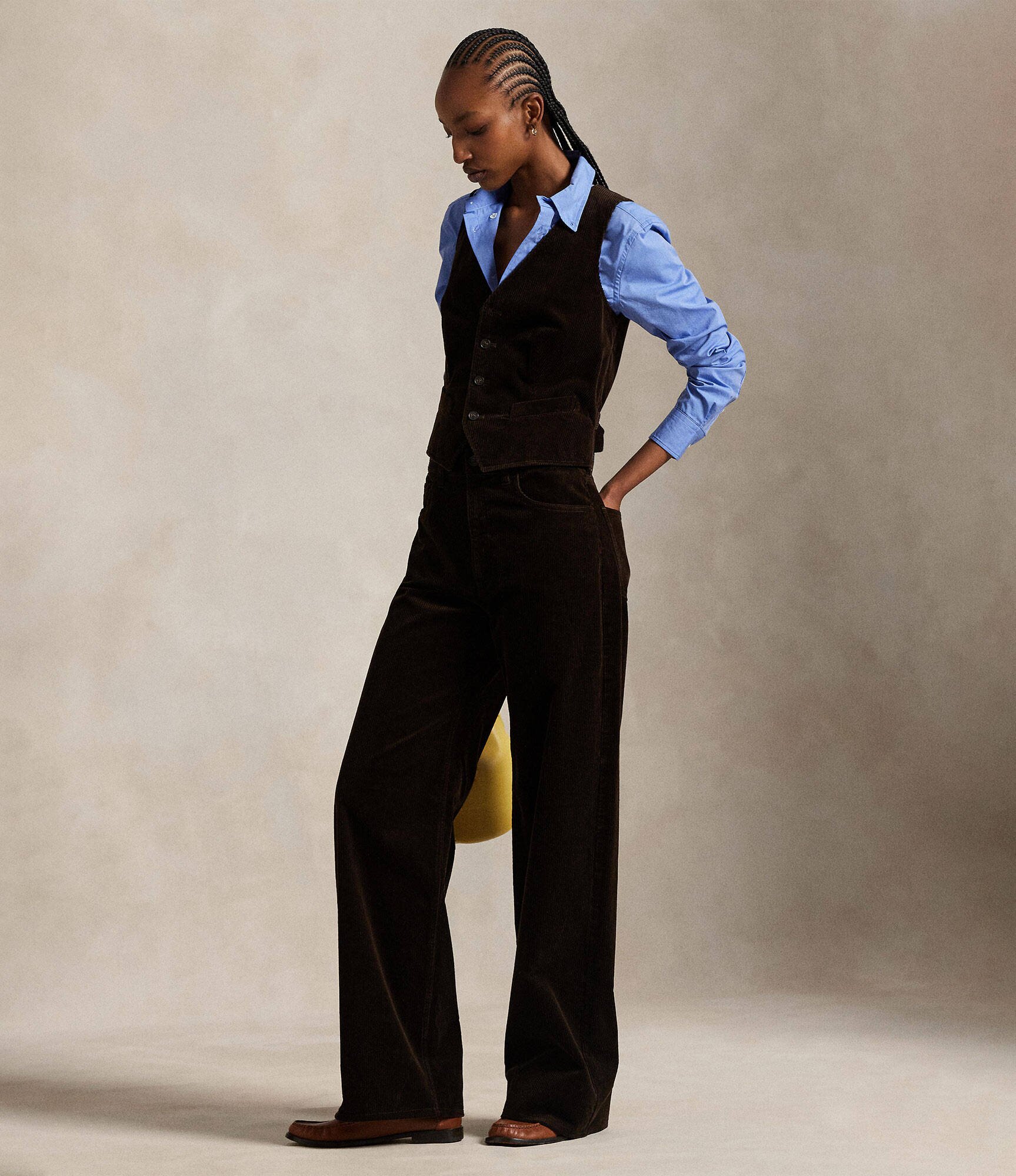 Polo Ralph Lauren Pantaloni | Relaxed fit | catifea reiată