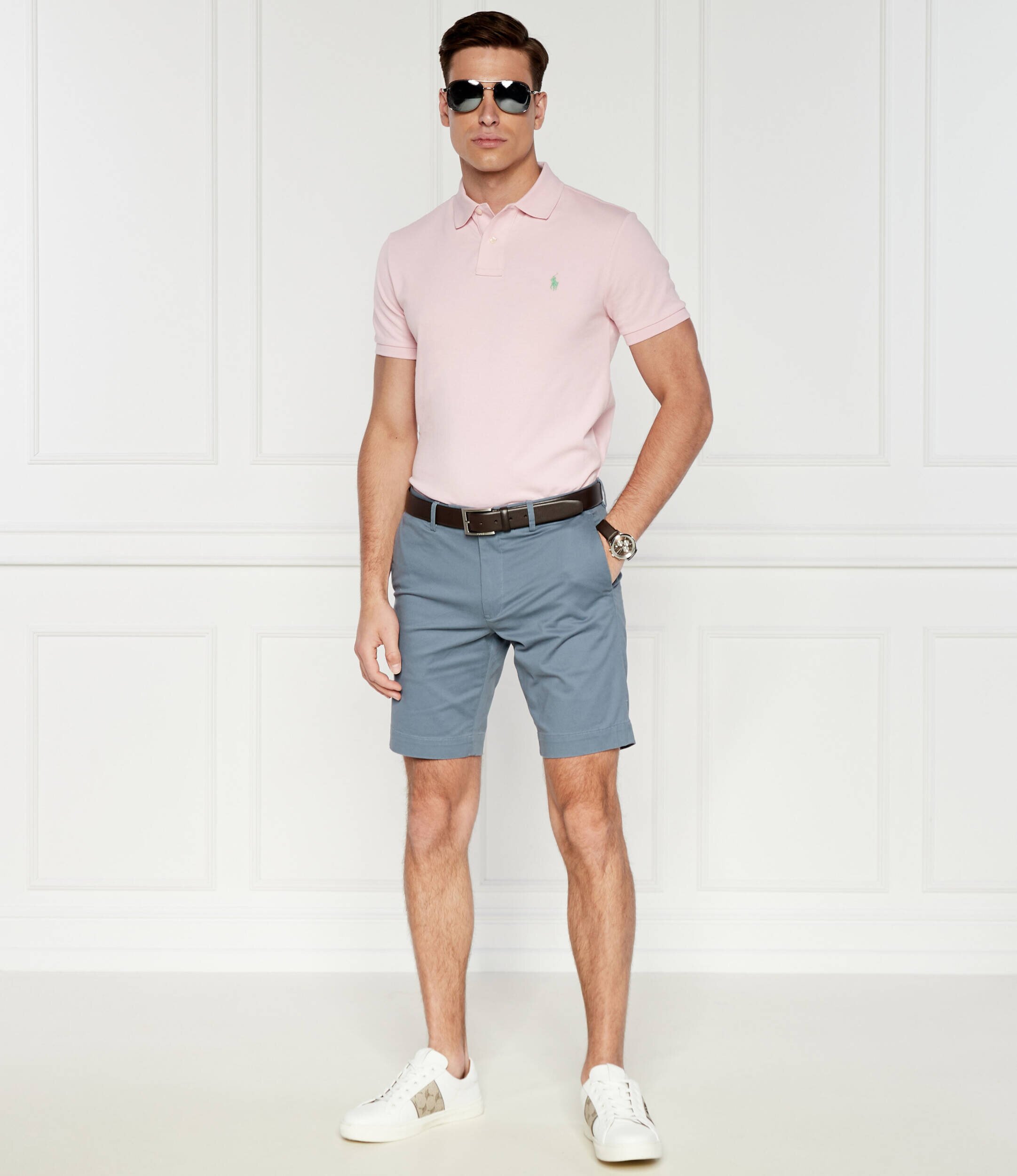 Polo Ralph Lauren Pantaloni scurți chino | Slim Fit | stretch