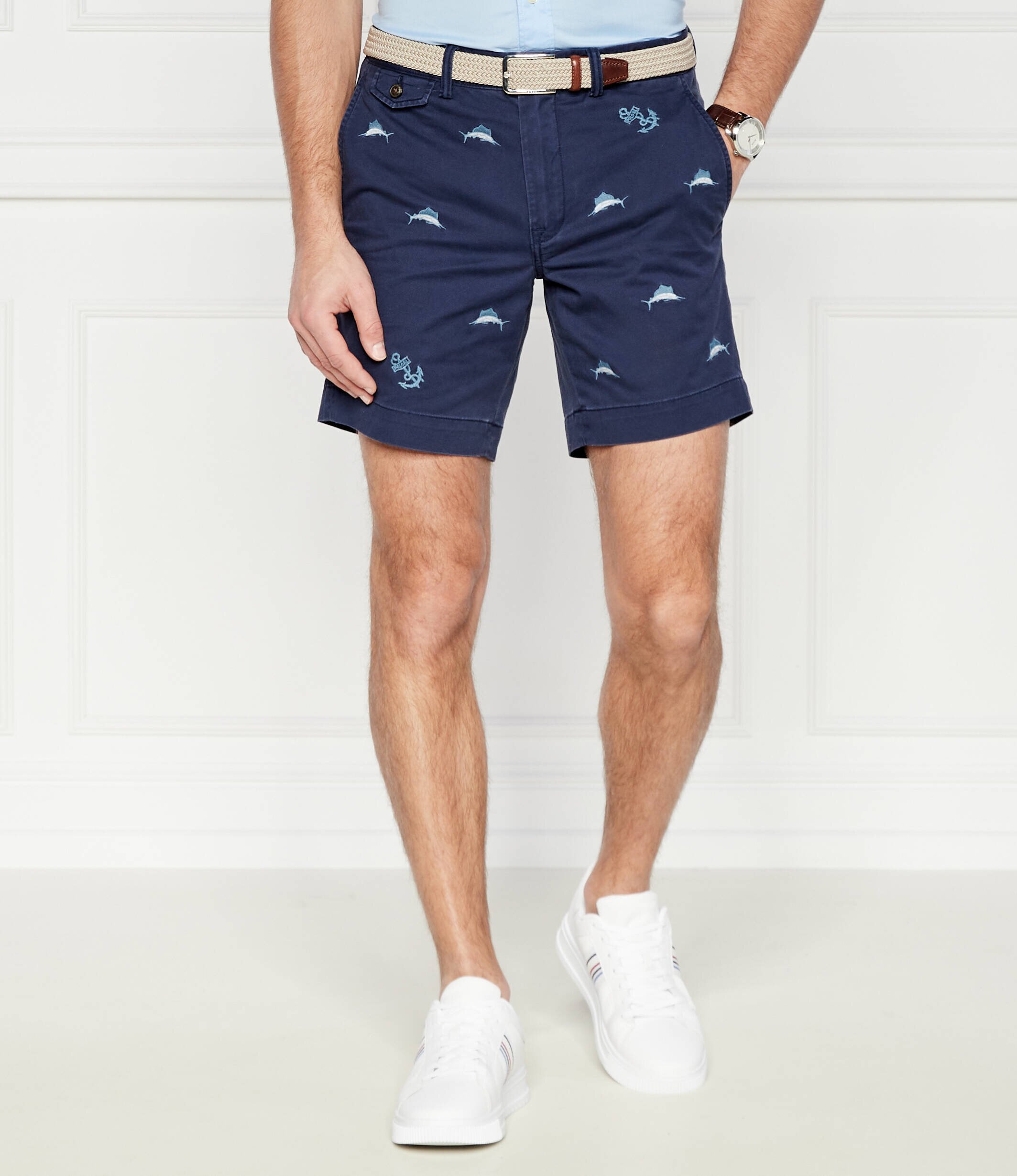 Polo Ralph Lauren Pantaloni scurți chino | Straight fit | stretch