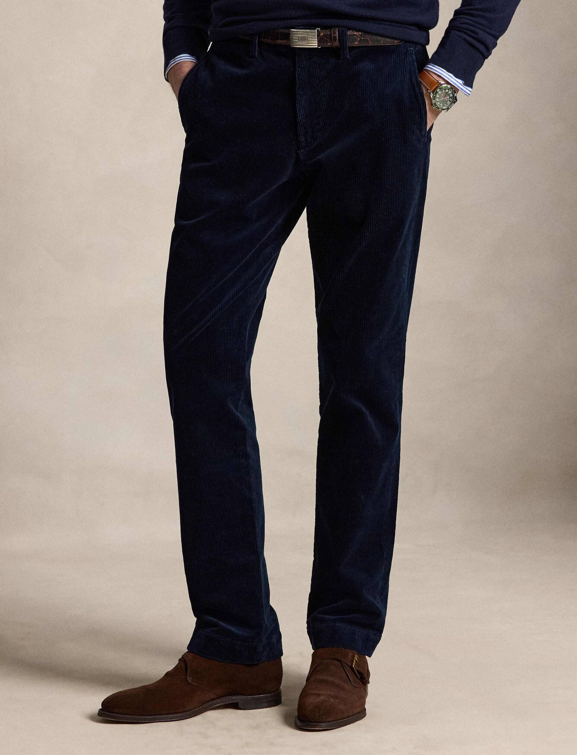 Polo Ralph Lauren Pantaloni | Straight fit | catifea reiată