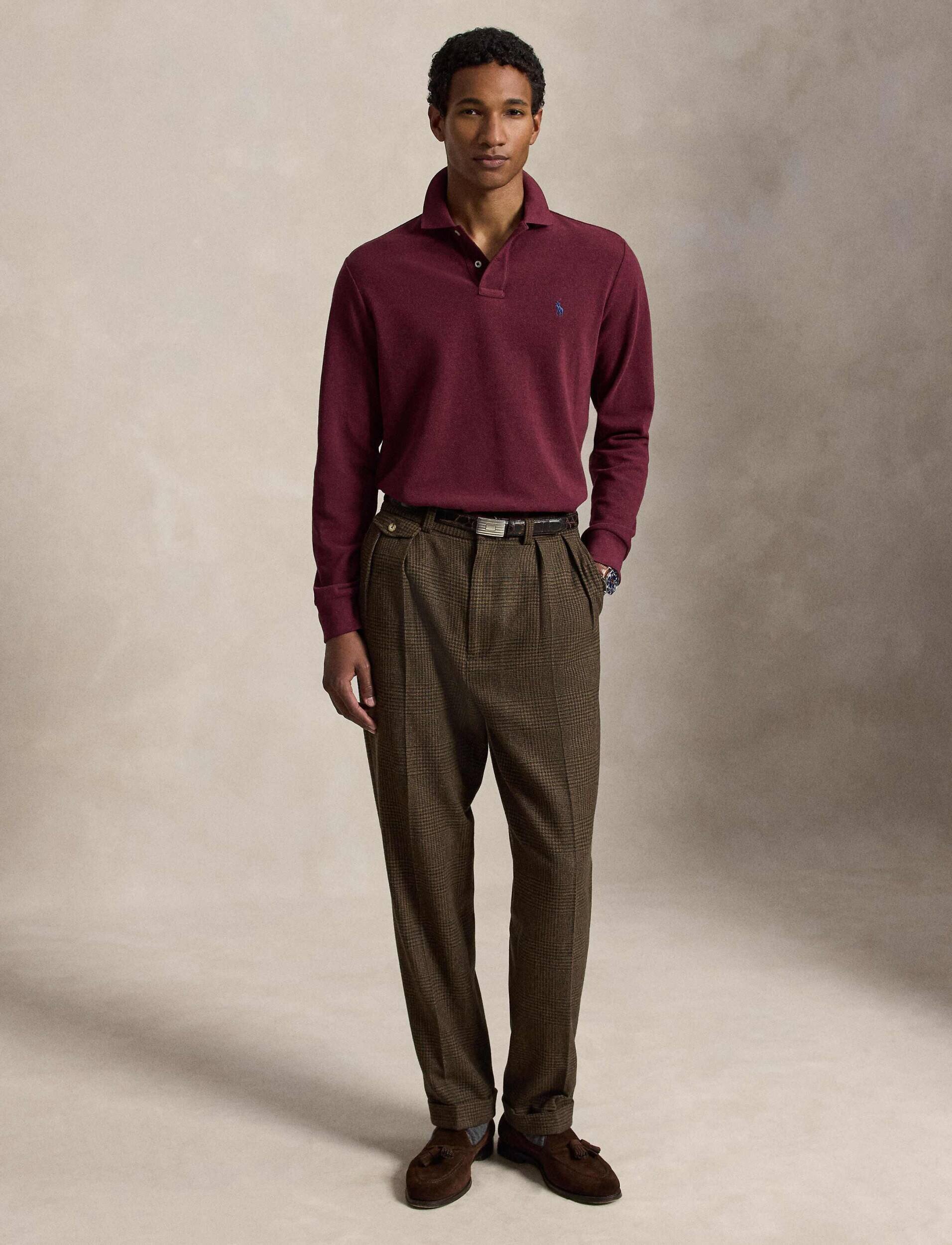 Polo Ralph Lauren Polo | Custom slim fit plasă basic