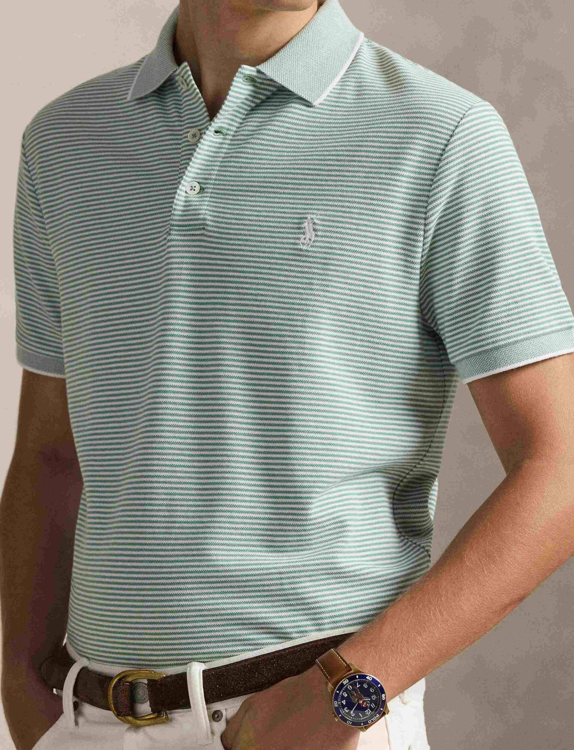 Polo Ralph Lauren Polo | Custom slim fit plasă stretch