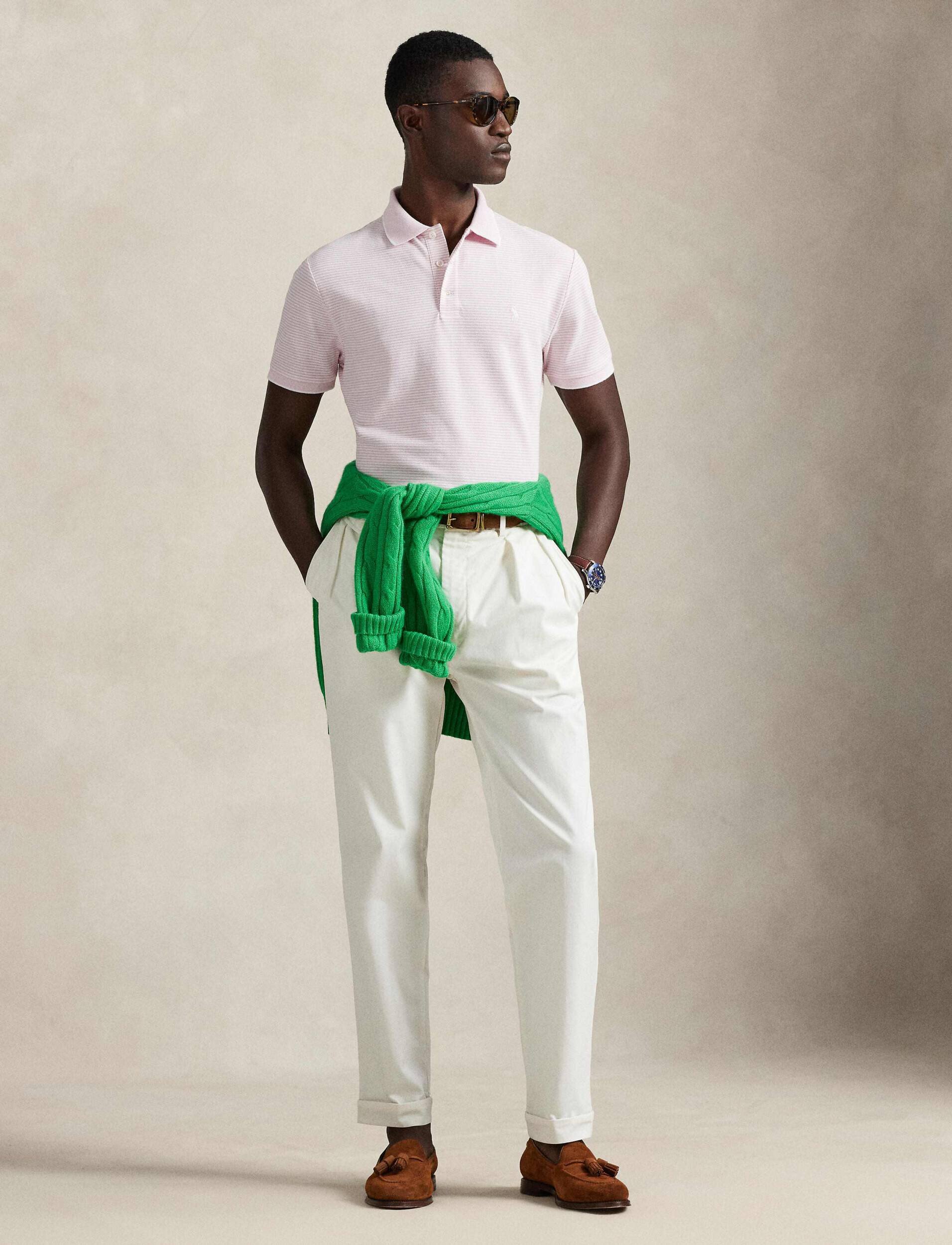 Polo Ralph Lauren Polo | Custom slim fit plasă stretch