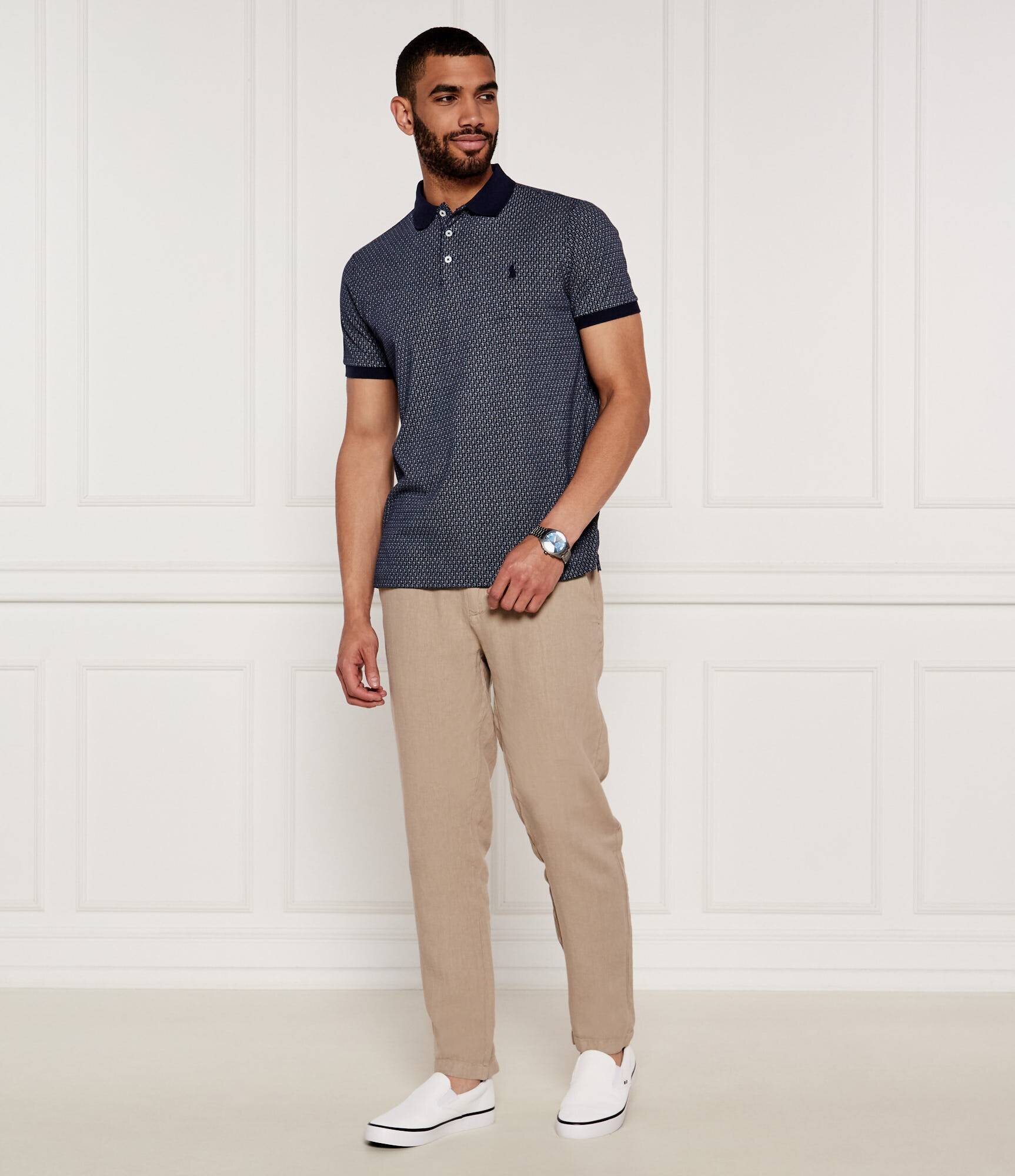 Polo Ralph Lauren Polo | Custom slim fit plasă stretch