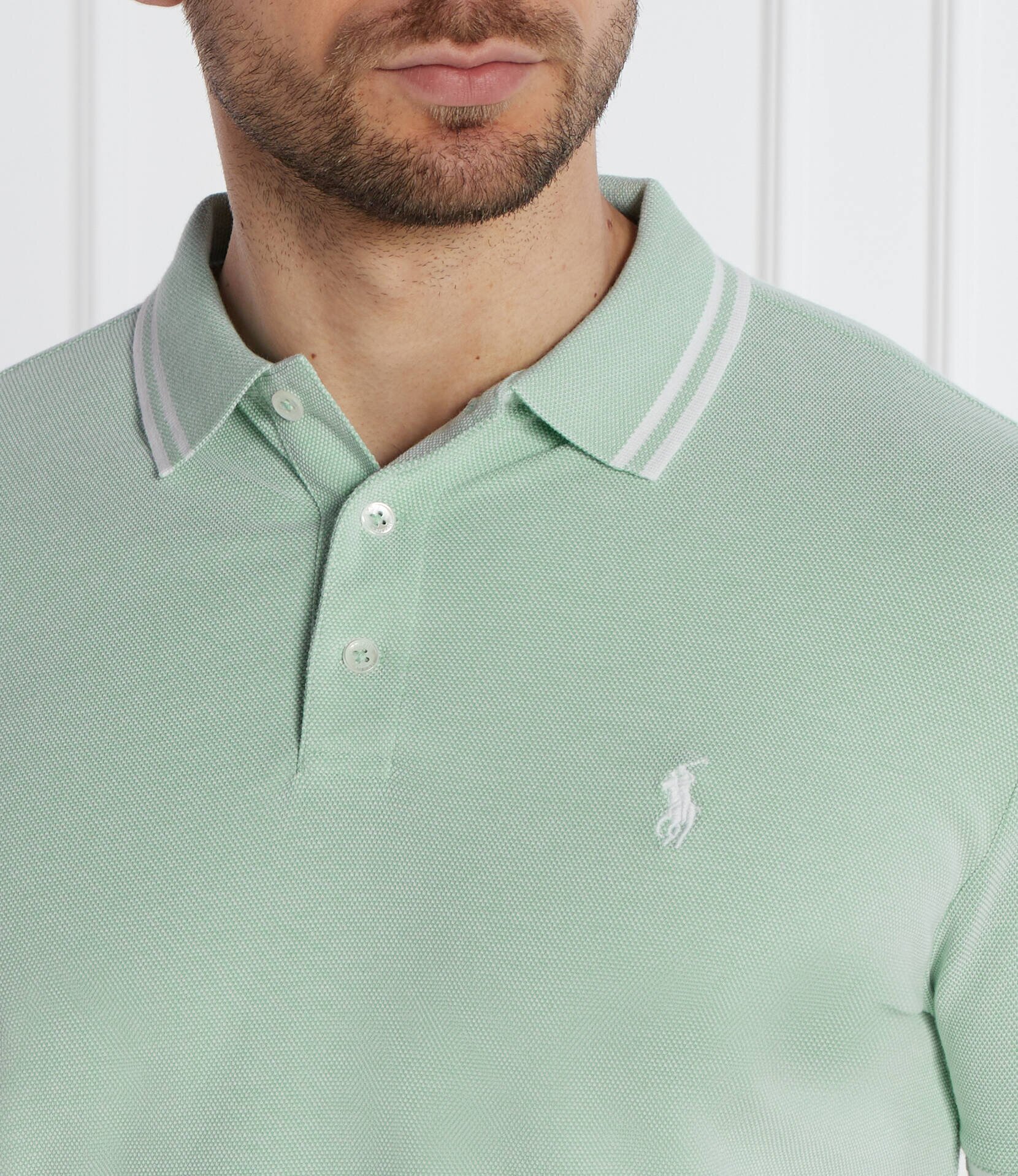 Polo Ralph Lauren Polo | Custom slim fit plasă stretch