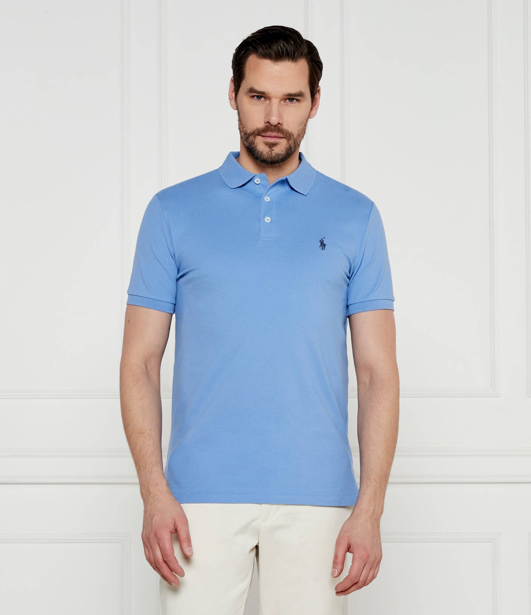 Polo Ralph Lauren Polo | Custom slim fit plasă stretch