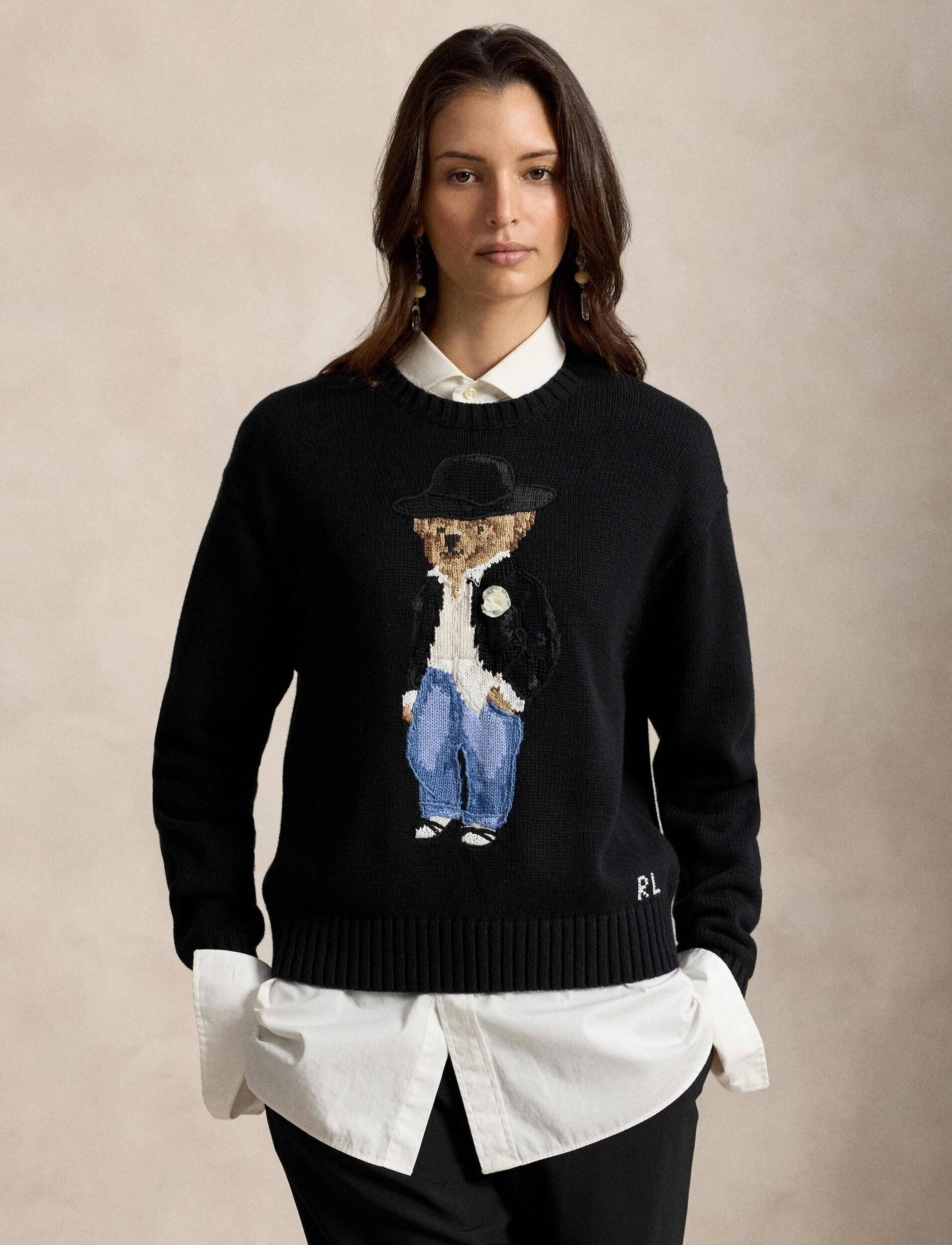 Polo Ralph Lauren Pulover Holiday polo Bear | Relaxed fit