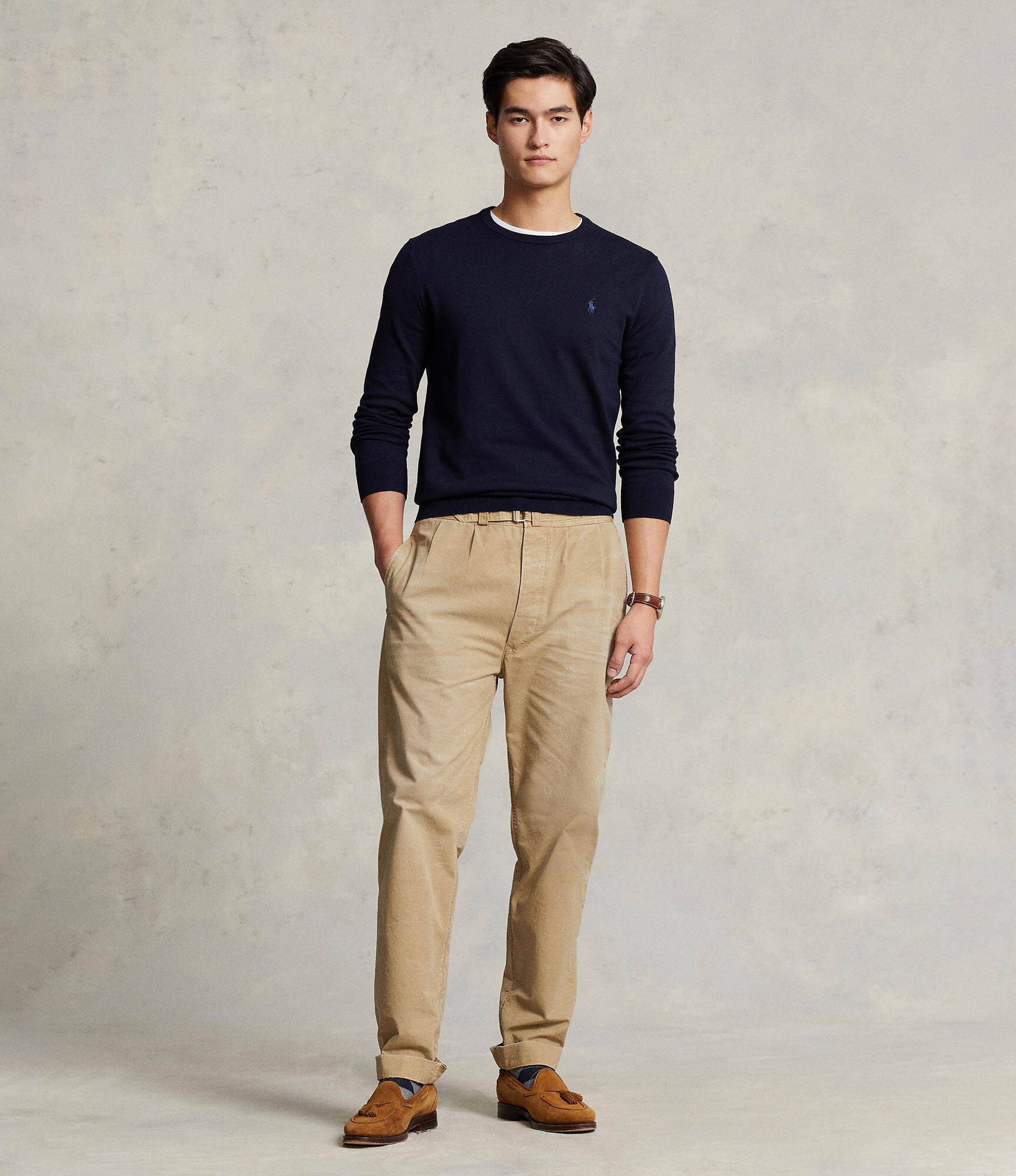 Polo Ralph Lauren pulover | slim fit | pima
