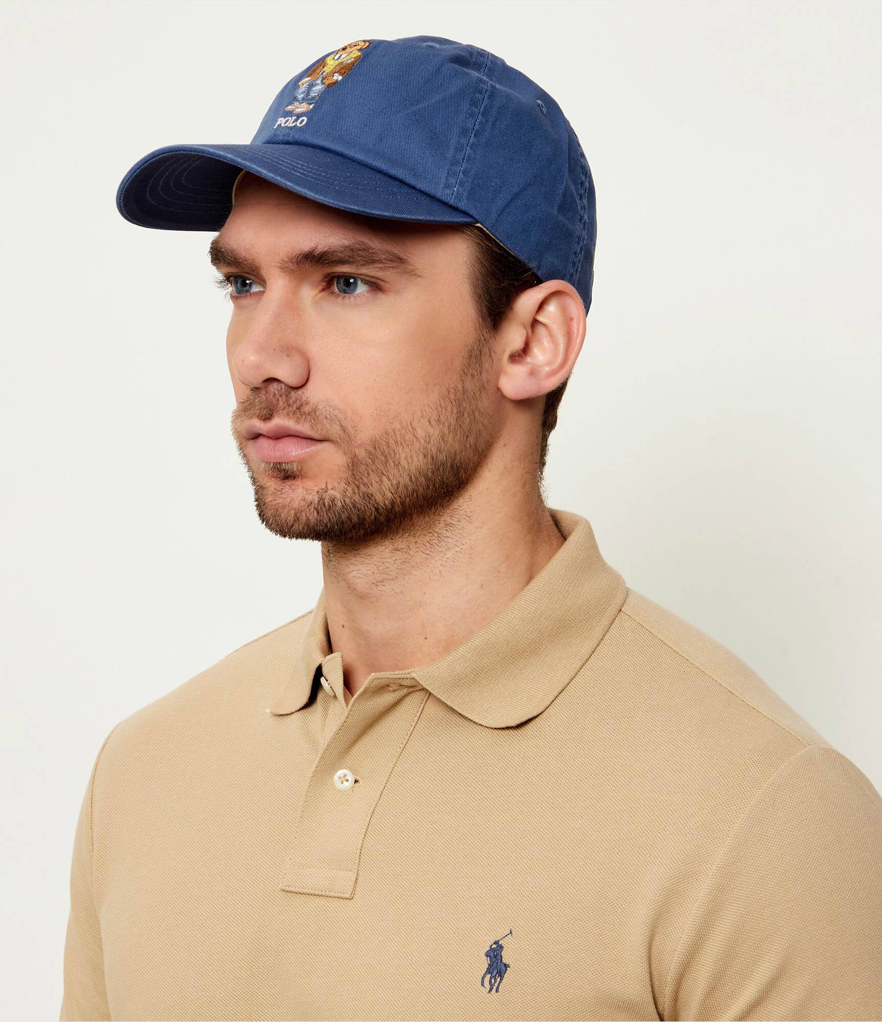 Polo Ralph Lauren Șapcă baseball cu adaos de piele