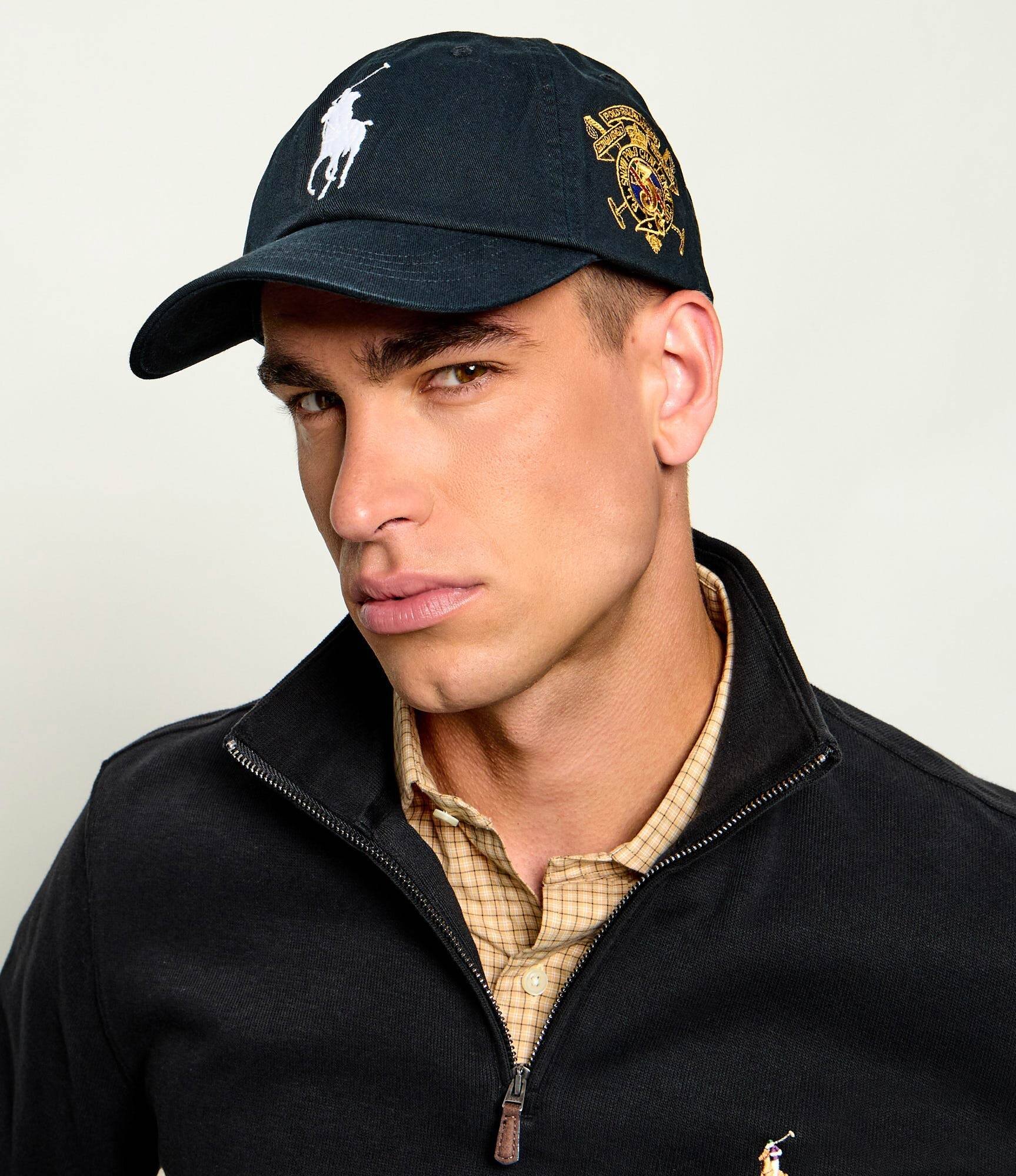 Polo Ralph Lauren Șapcă baseball cu adaos de piele