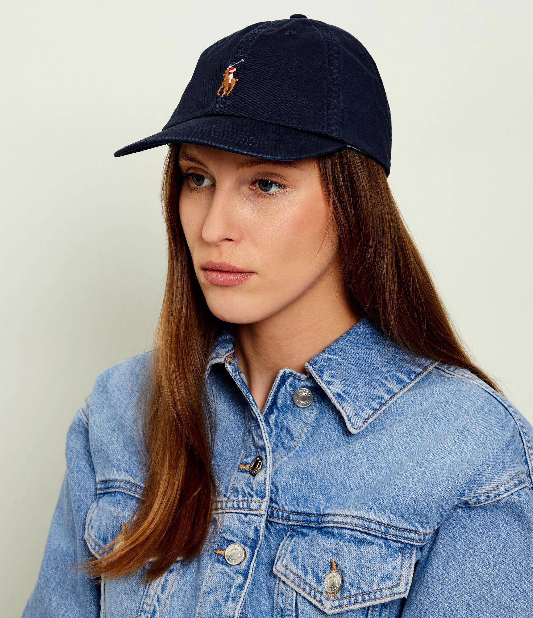Polo Ralph Lauren Șapcă baseball cu adaos de piele