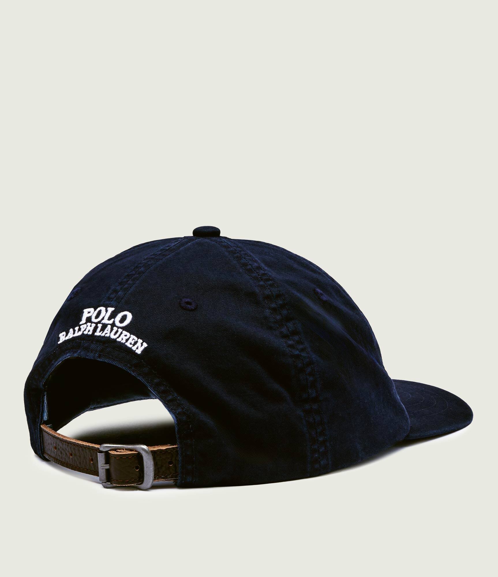 Polo Ralph Lauren Șapcă baseball cu adaos de piele