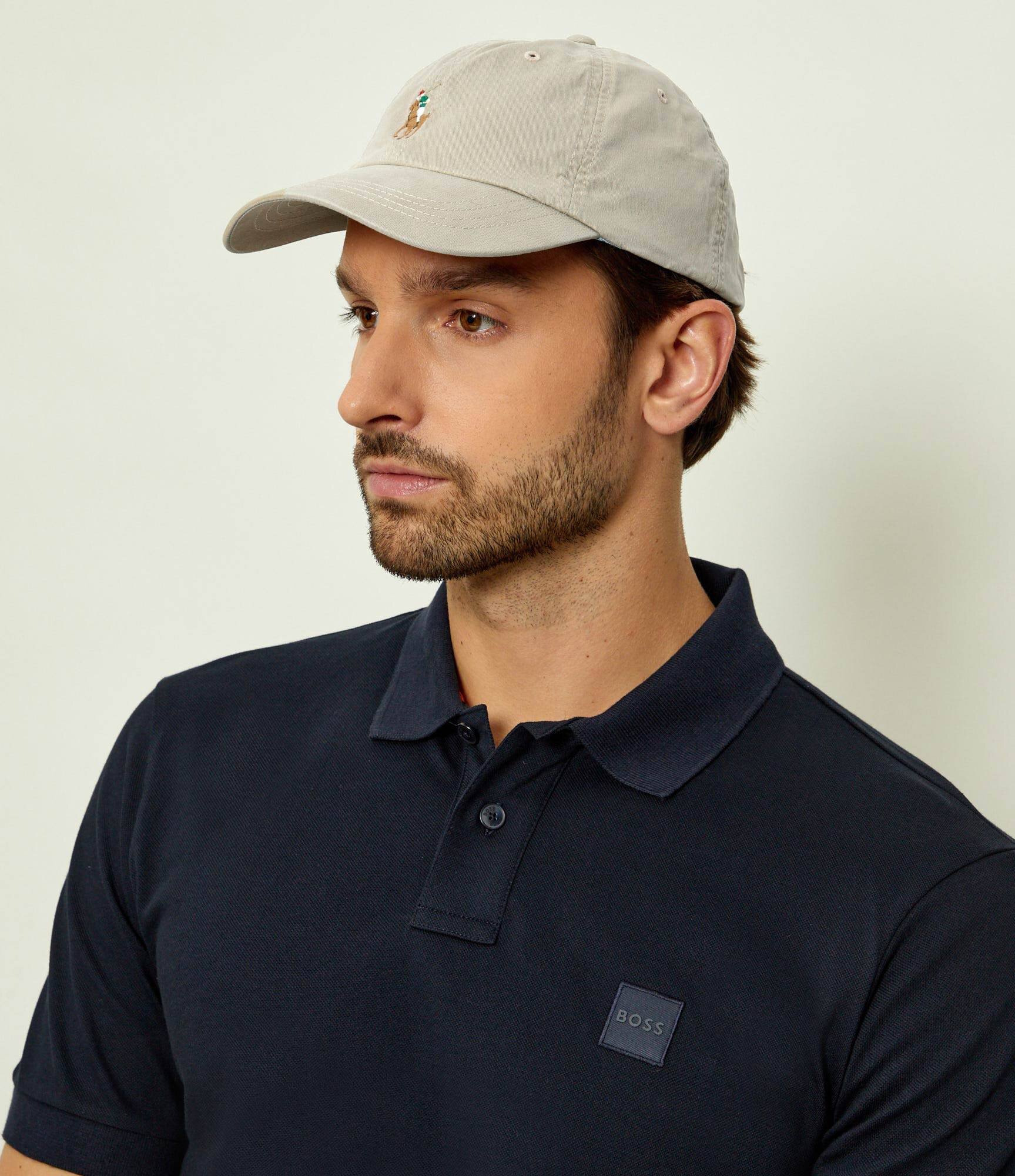 Polo Ralph Lauren Șapcă baseball cu adaos de piele