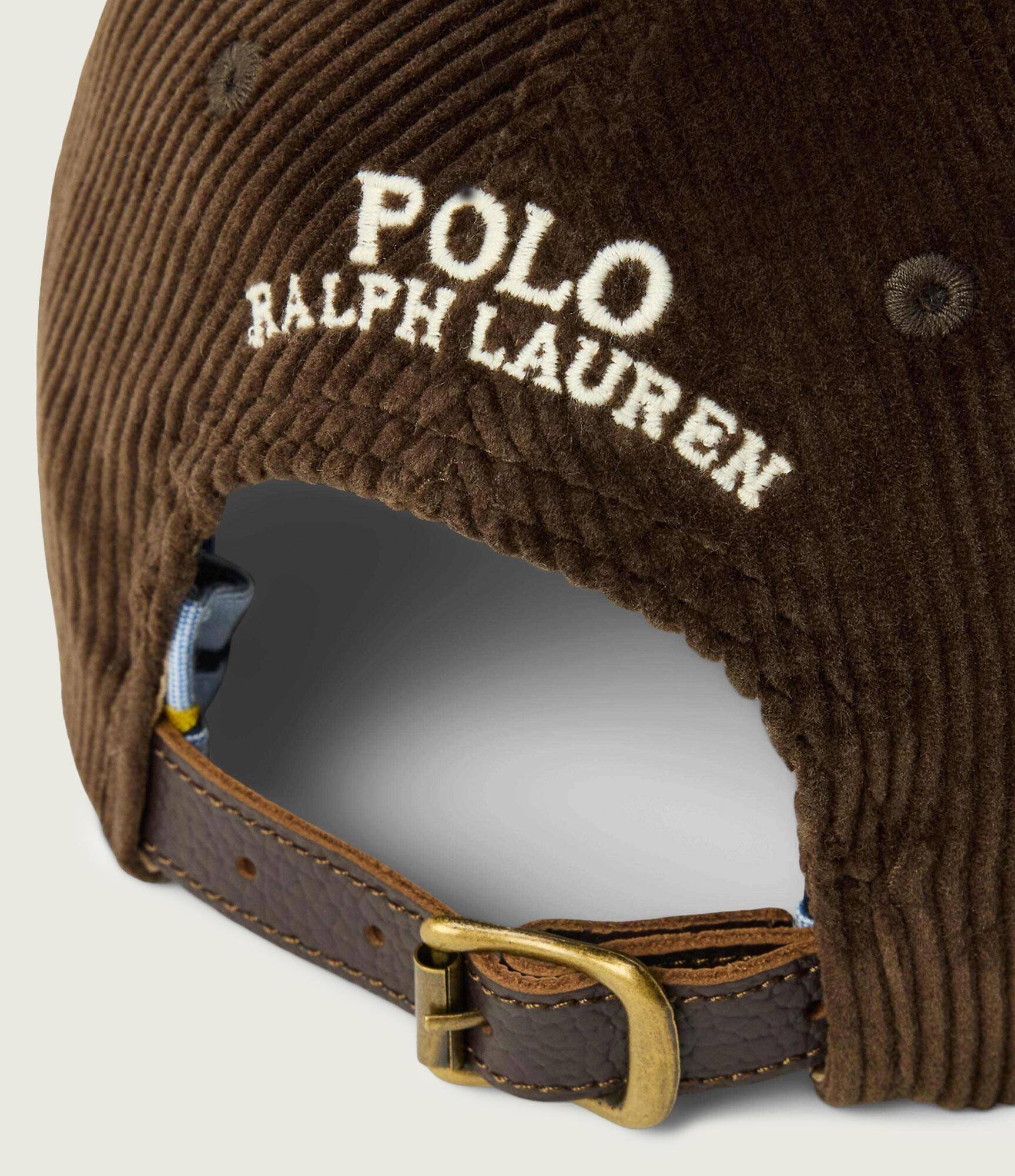 Polo Ralph Lauren Șapcă baseball | sztruks cu adaos de piele