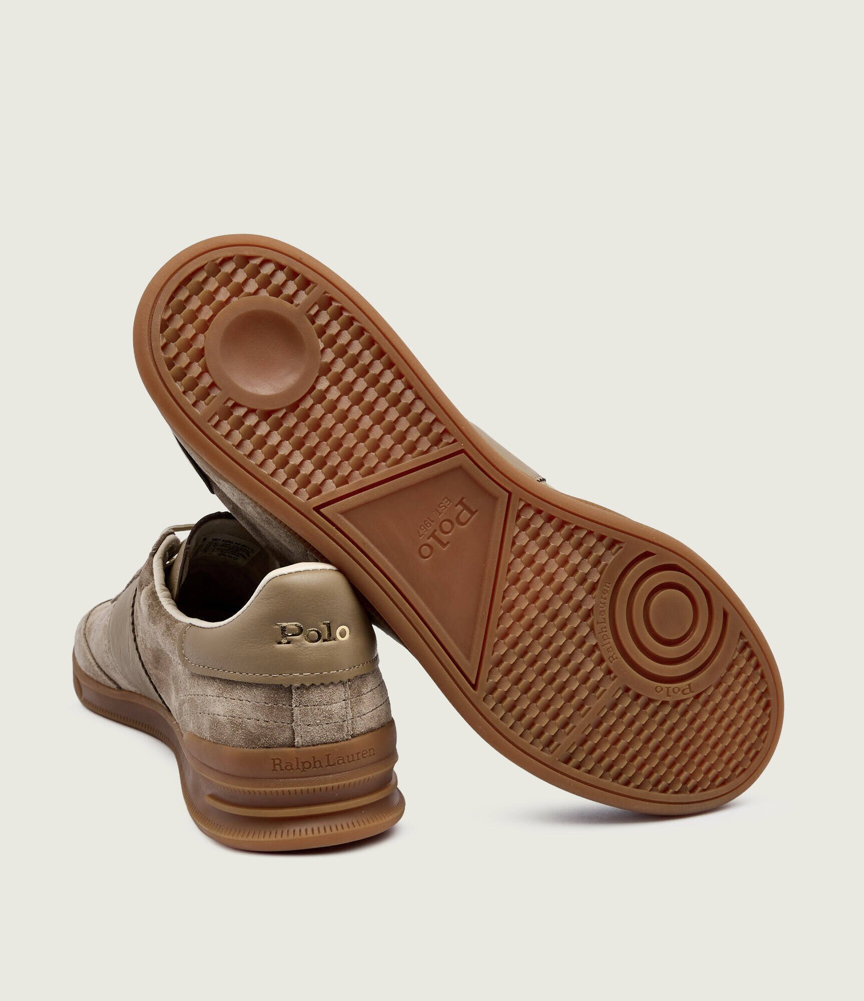 Polo Ralph Lauren Sneakers AERA | piele întoarsă