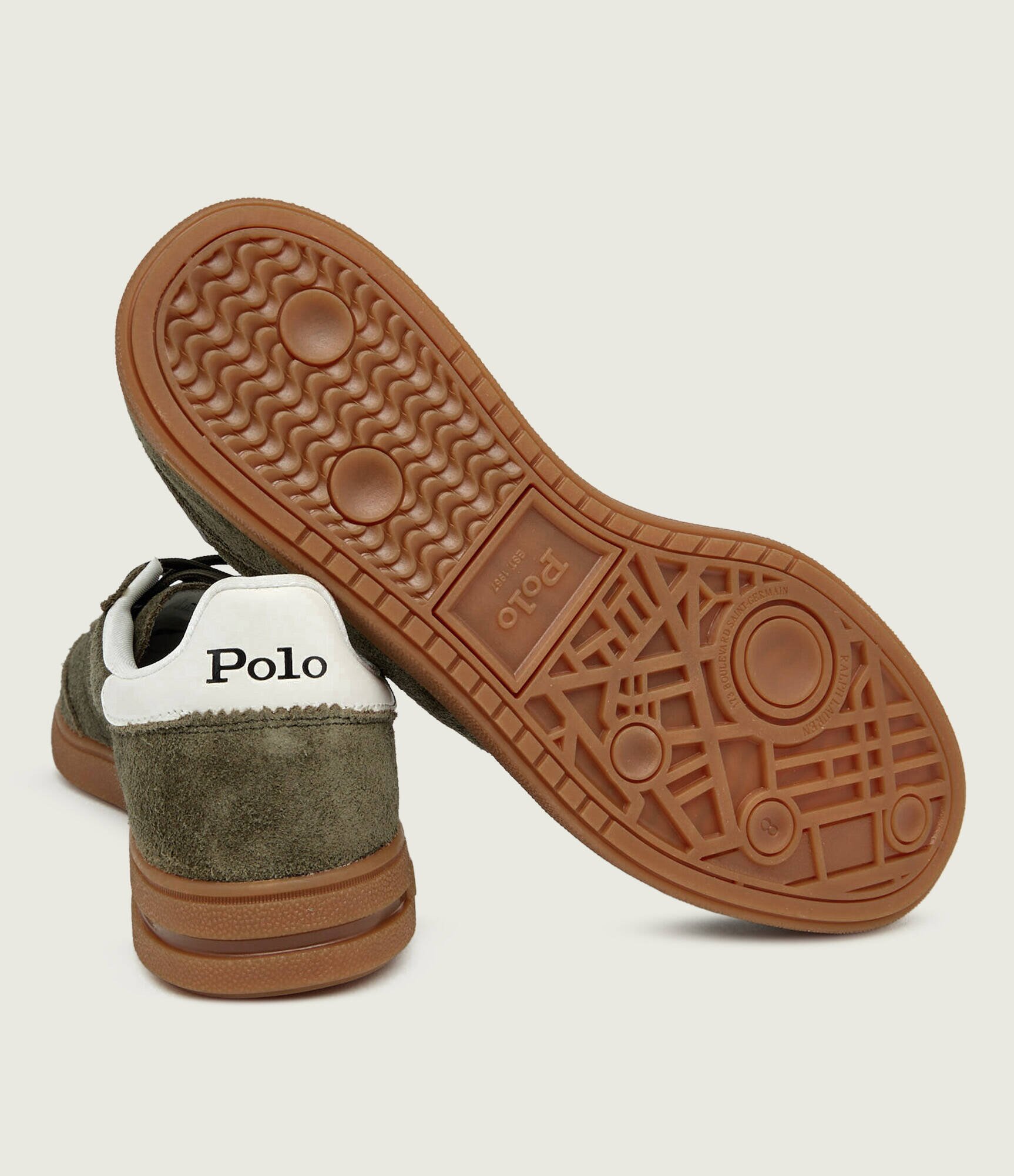 Polo Ralph Lauren Sneakers Bedford | piele întoarsă