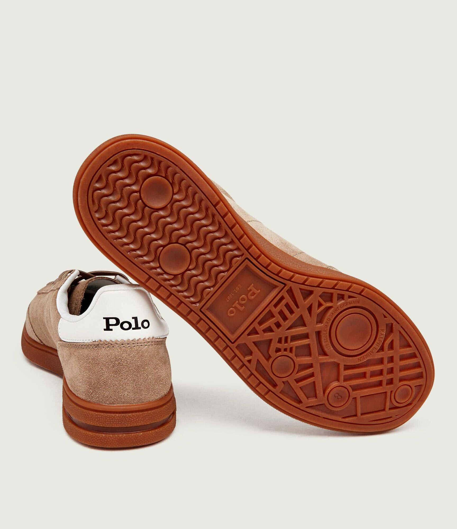 Polo Ralph Lauren Sneakers Bedford | piele întoarsă
