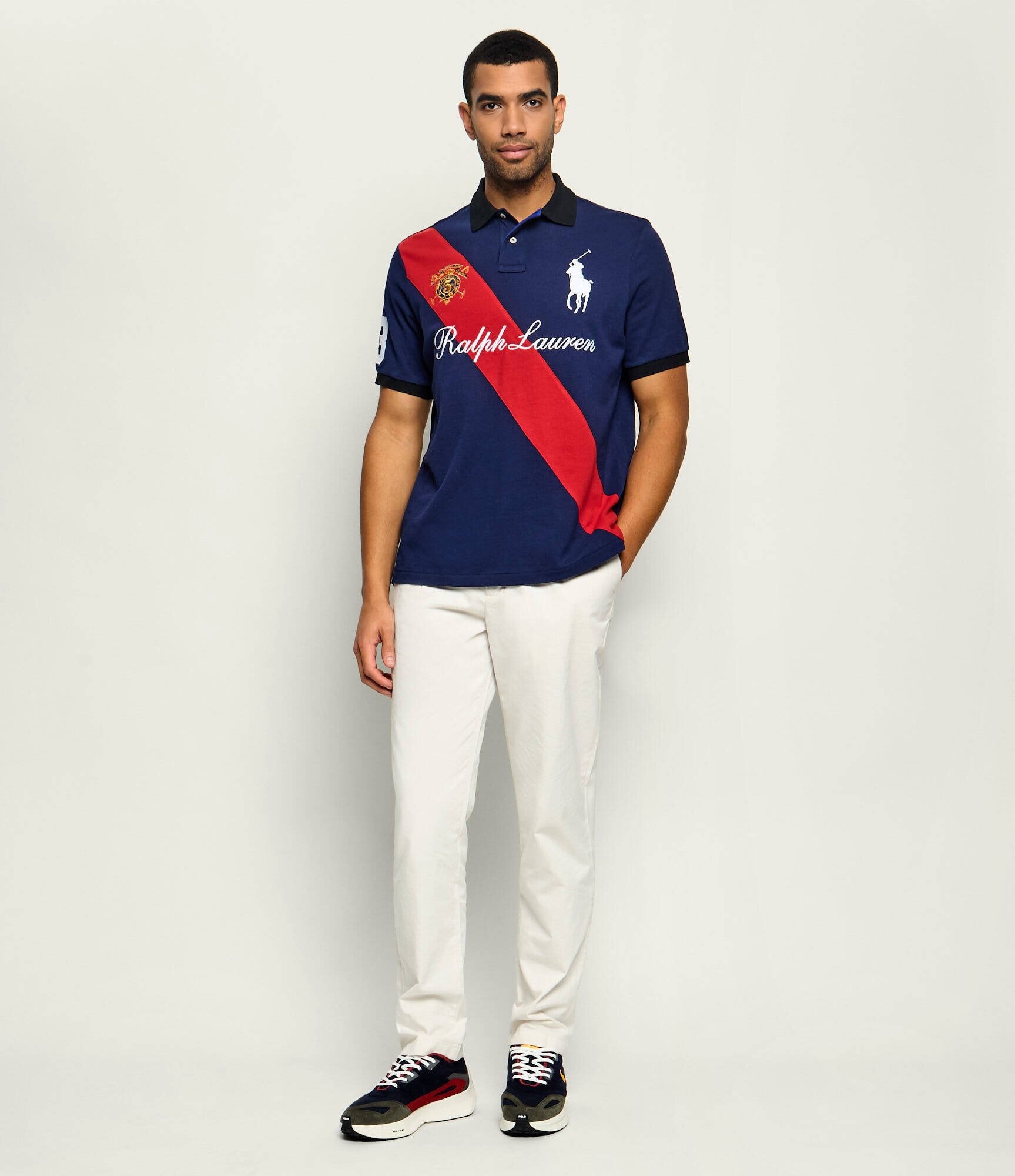 Polo Ralph Lauren Sneakers Boerum | piele întoarsă cu adaos de piele