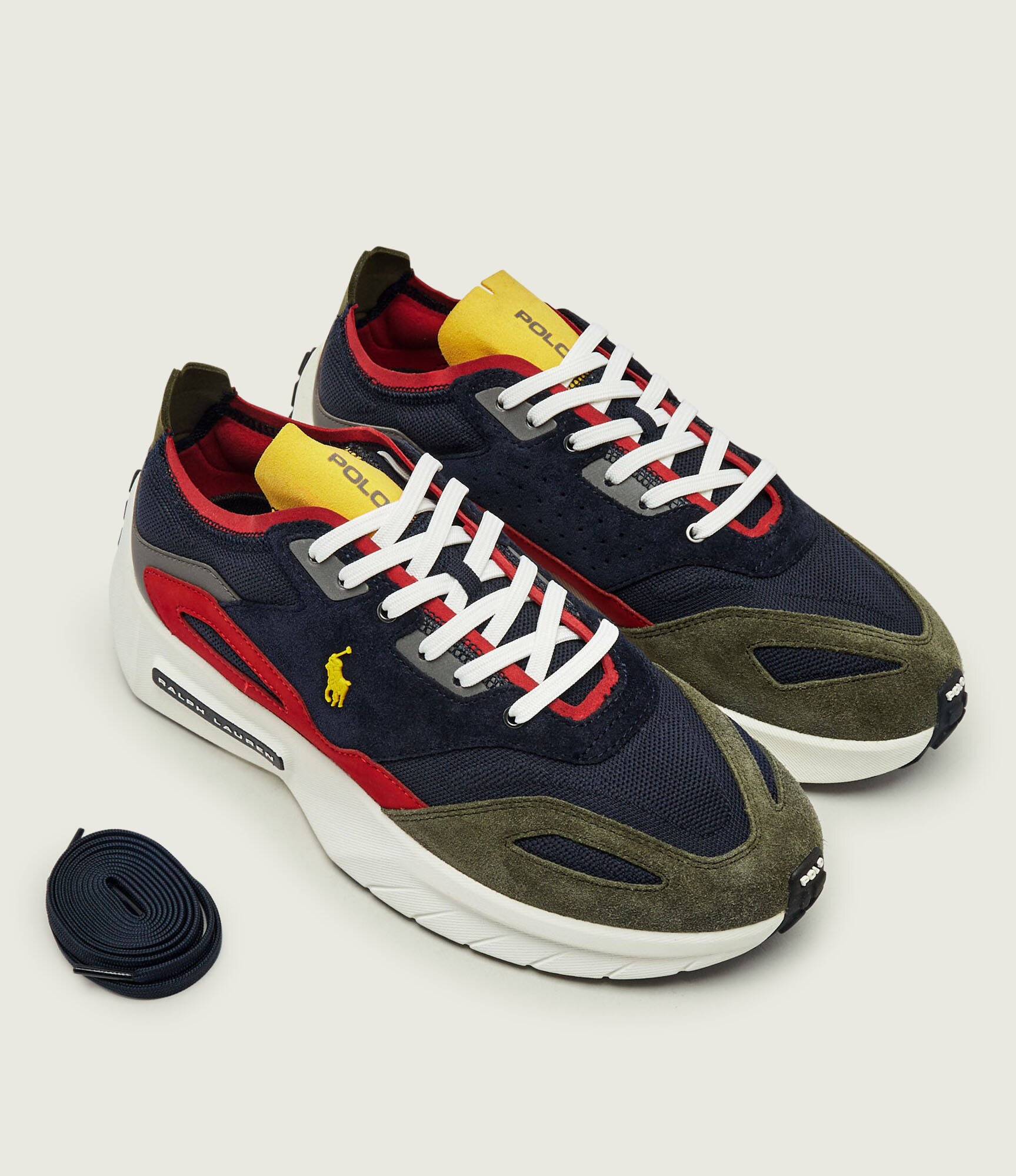 Polo Ralph Lauren Sneakers Boerum | piele întoarsă cu adaos de piele