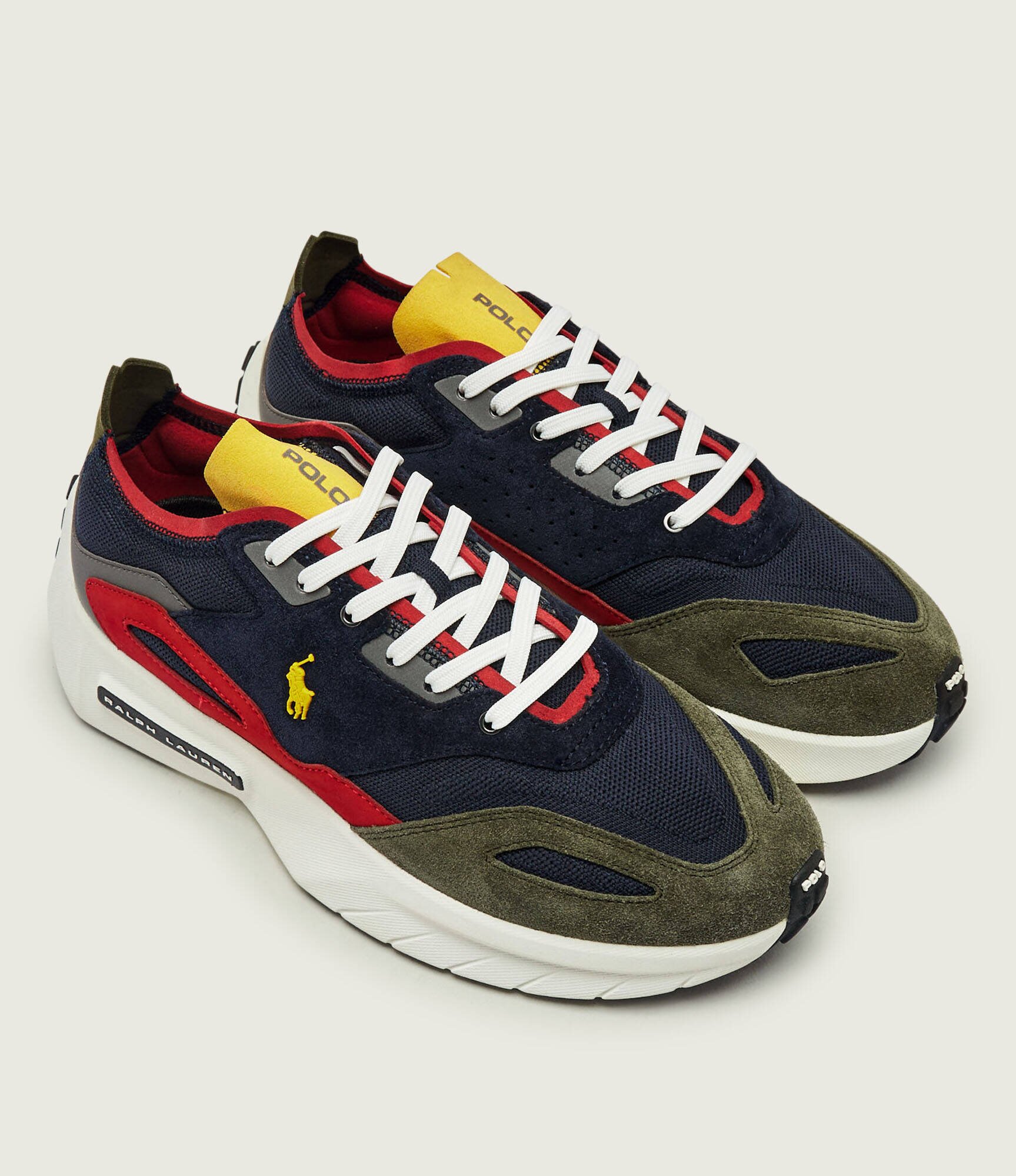 Polo Ralph Lauren Sneakers Boerum | piele întoarsă cu adaos de piele