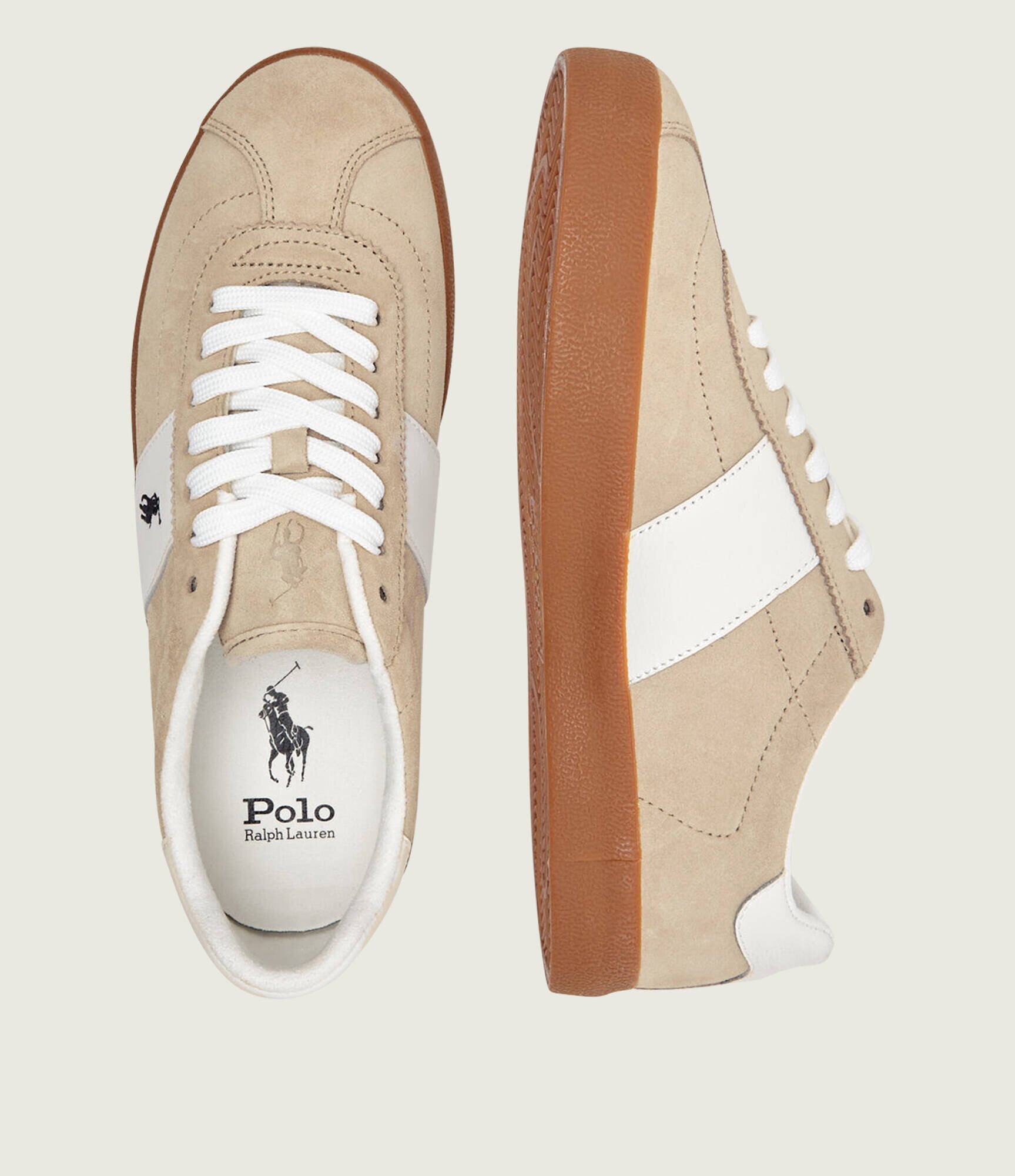 Polo Ralph Lauren Sneakers Court Vulc | piele întoarsă