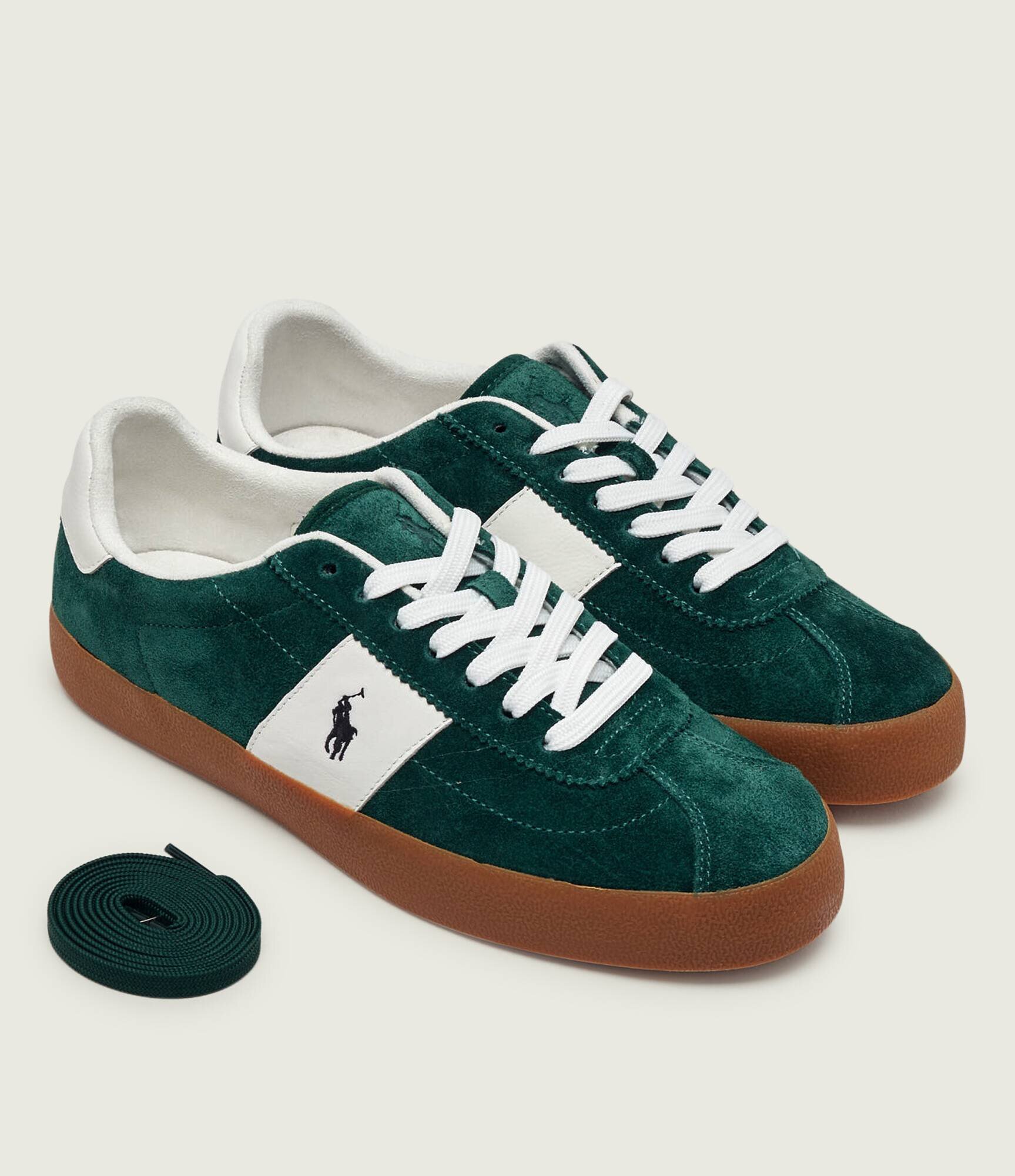 Polo Ralph Lauren Sneakers Court Vulc | piele întoarsă