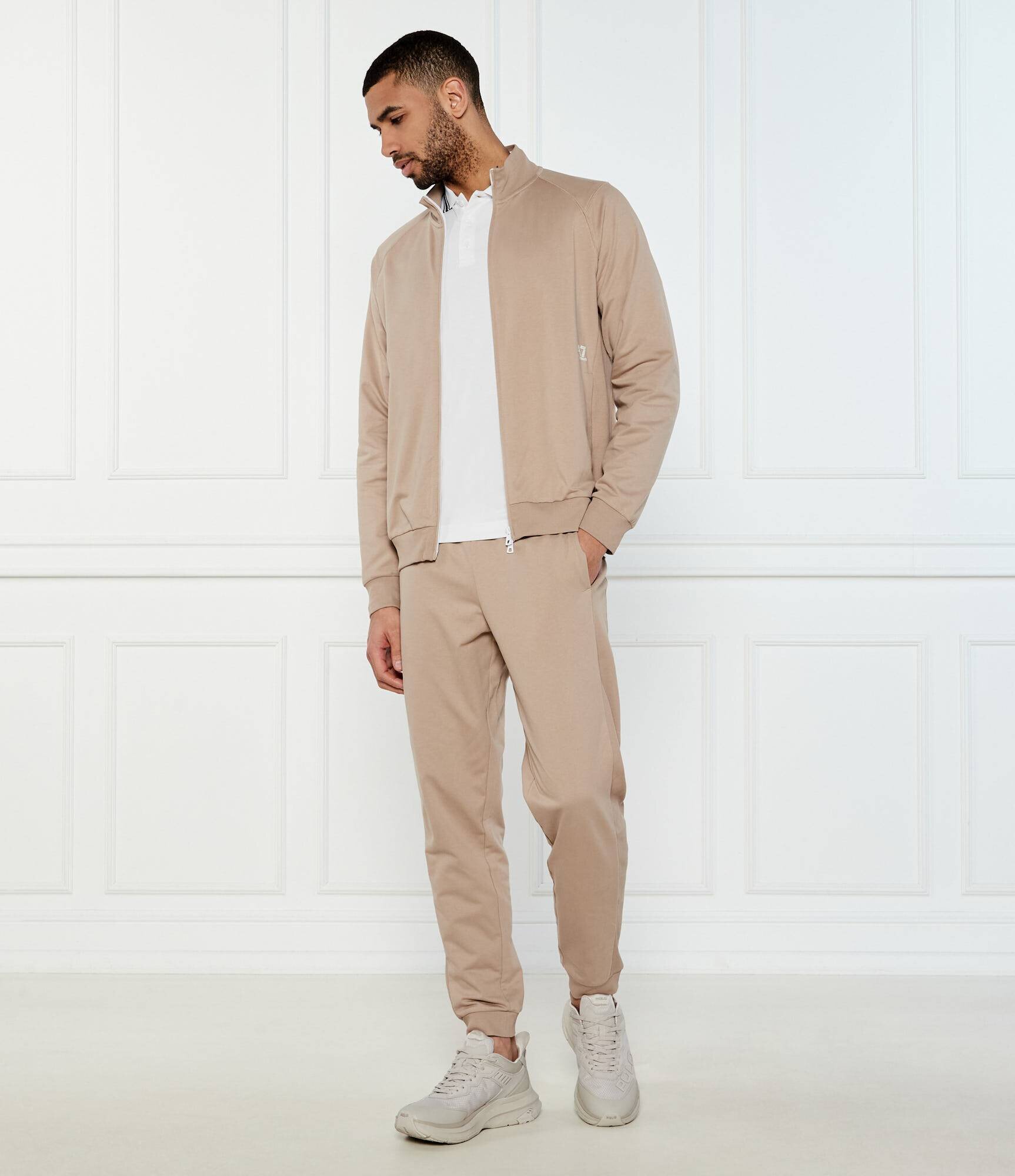 Polo Ralph Lauren Sneakers cu adaos de piele